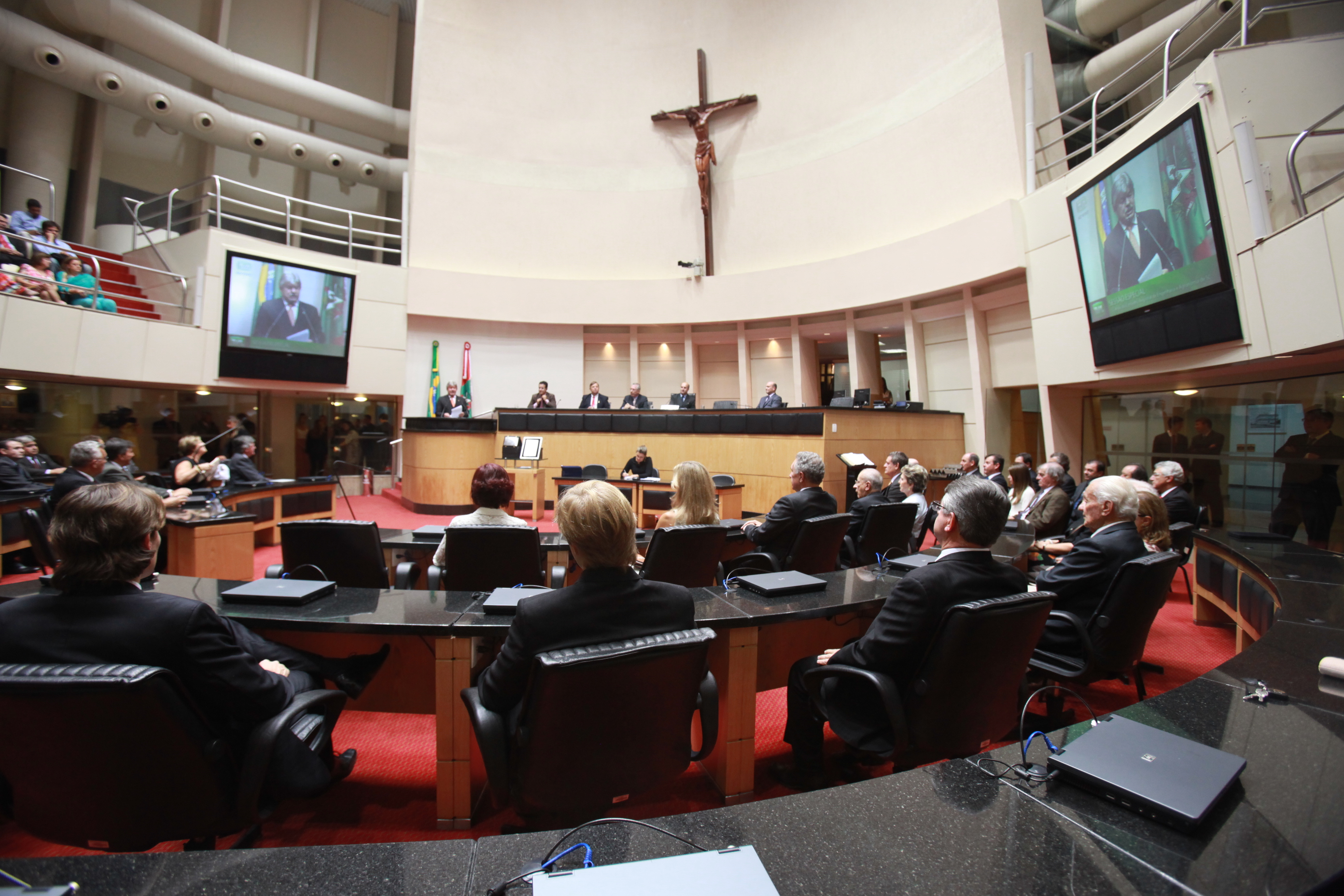 Sessão Especial em Homenagem ao CREA-SC - Foto: Lucas Gabriel Diniz