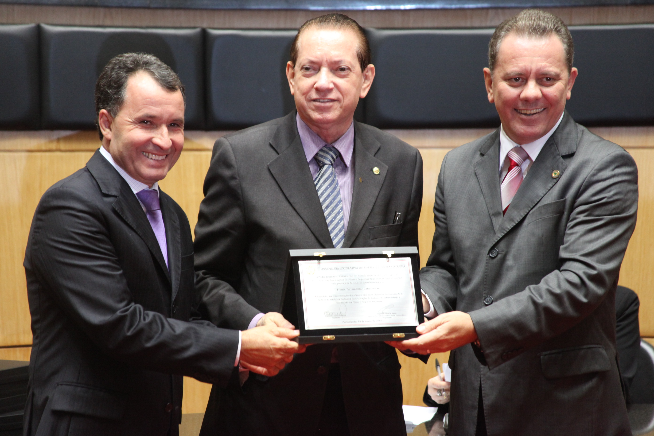 Sessão Especial em homenagem à Fampesc. Foto: Fábio Queiroz