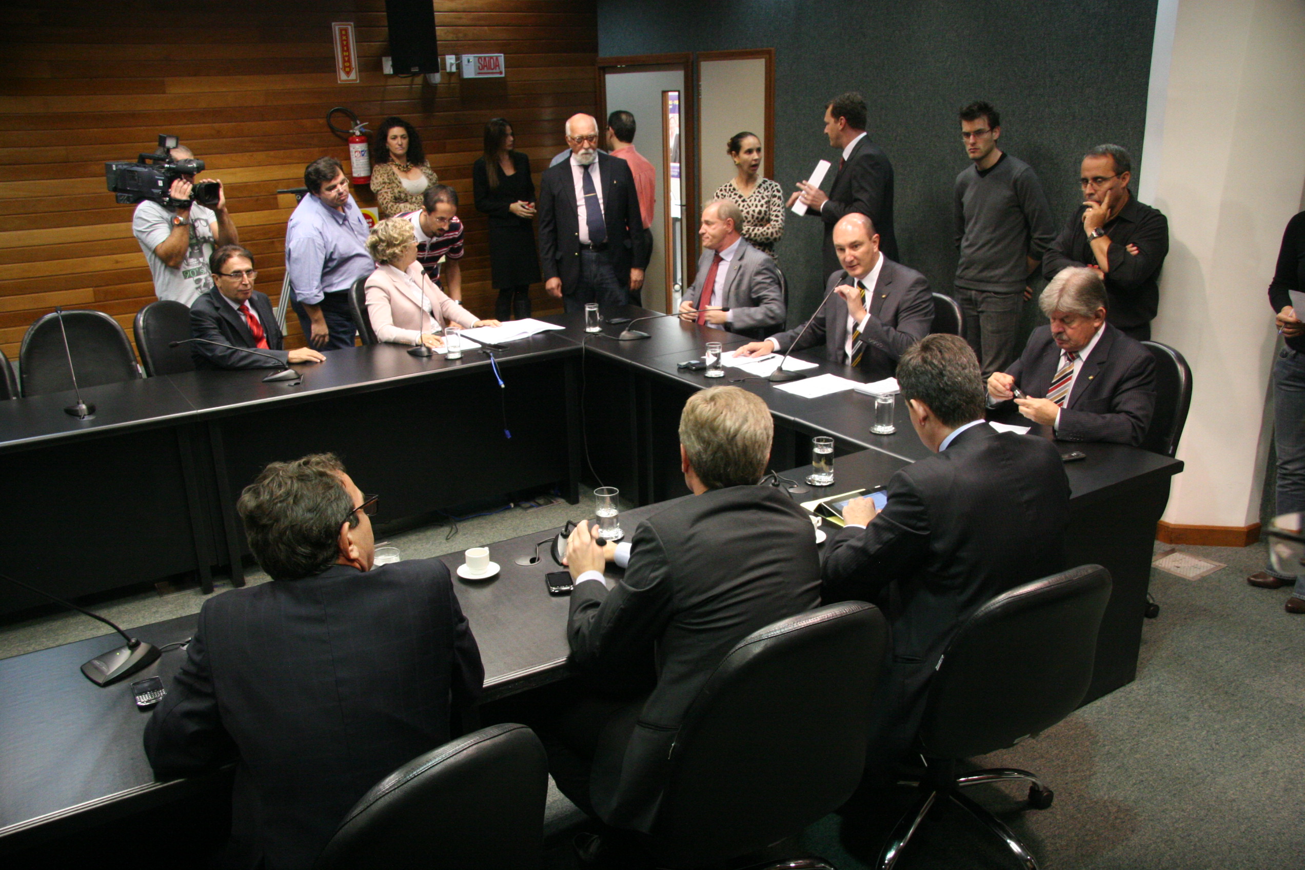 Reunião da Comissão de Constituição e Justiça - Foto Eduardo Guedes de Oliveira