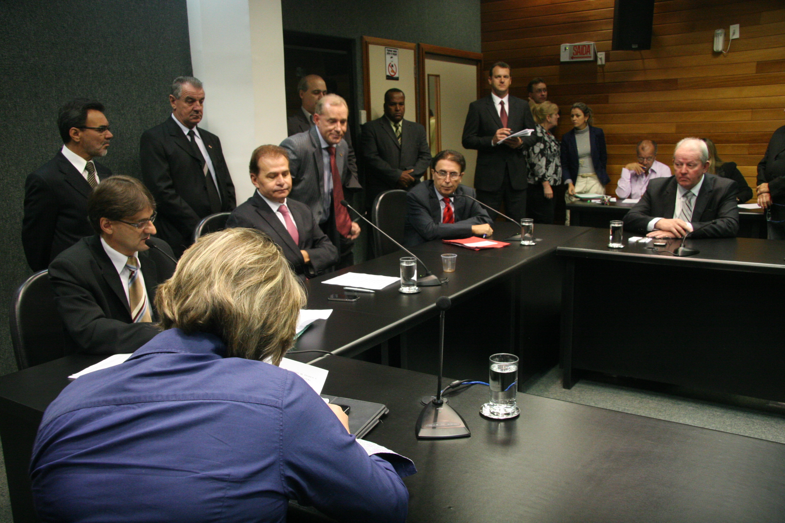 Reunião da Comissão de Finanças. Fotos: Eduardo Guedes de Oliveira