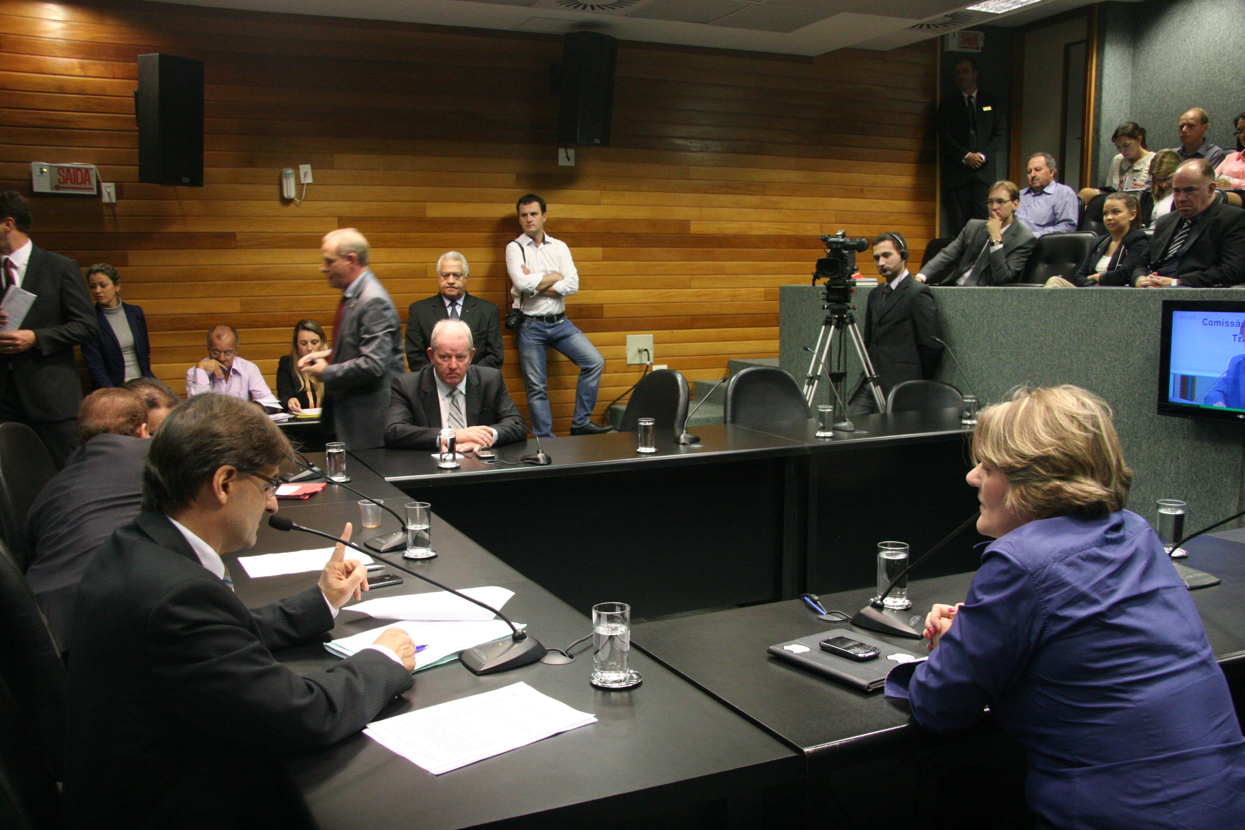 Reunião da Comissão de Finanças. Fotos: Eduardo Guedes de Oliveira