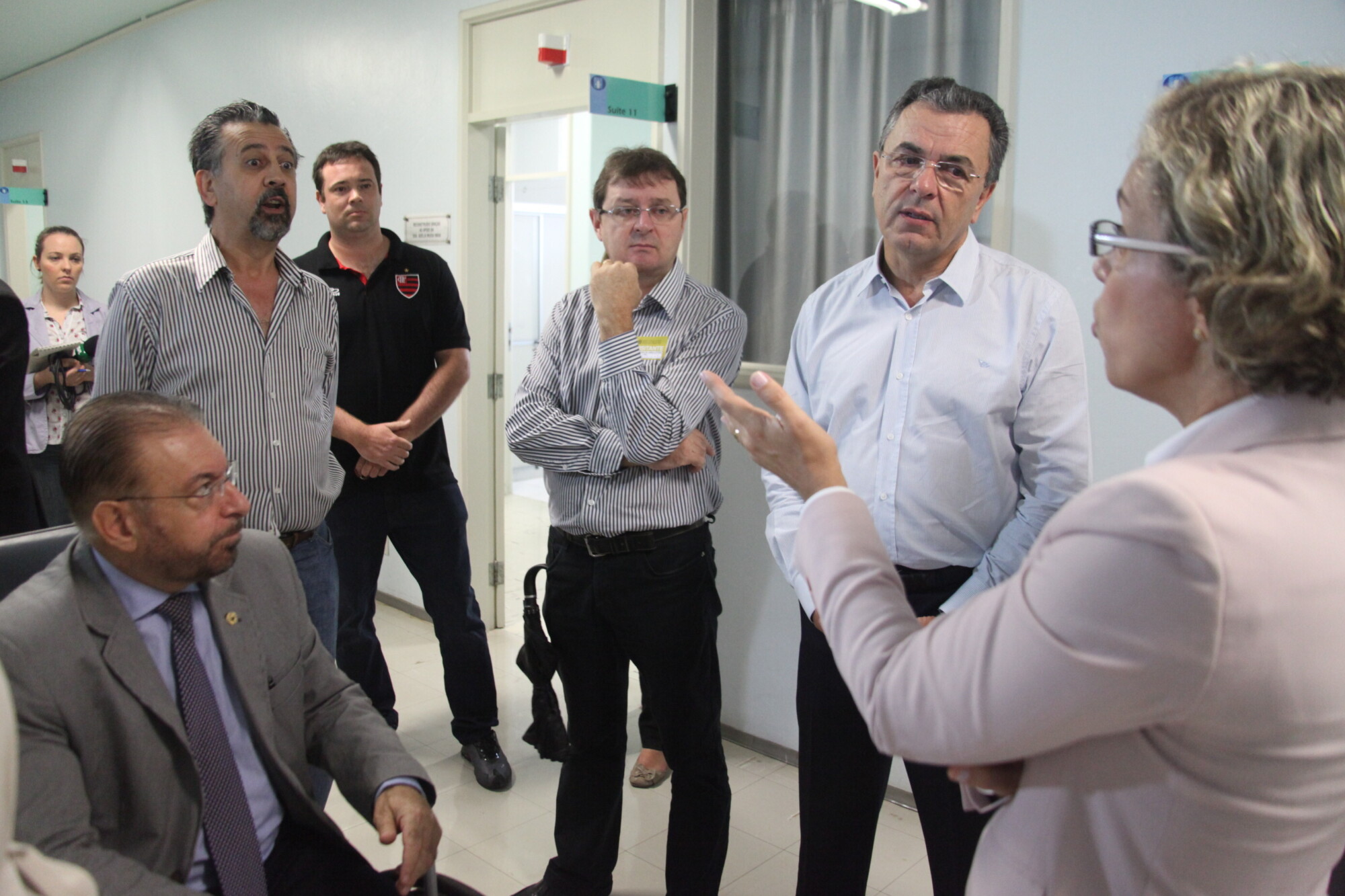 Comissão faz vistoria no Hospital Infantil