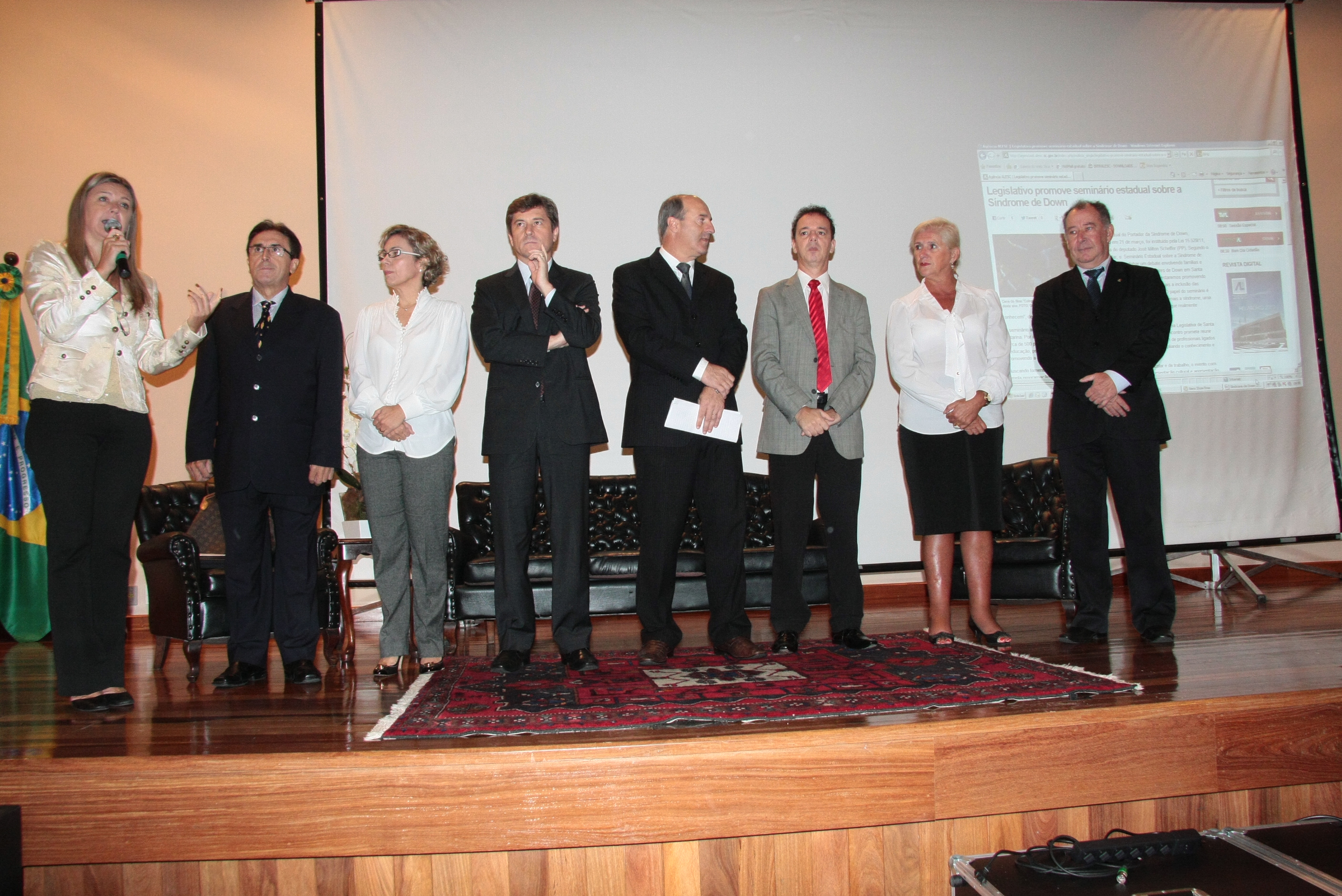2º Ato Comemorativo ao Dia Estadual do Portador da Síndrome de Down. Foto: Eduardo Guedes de Oliveira