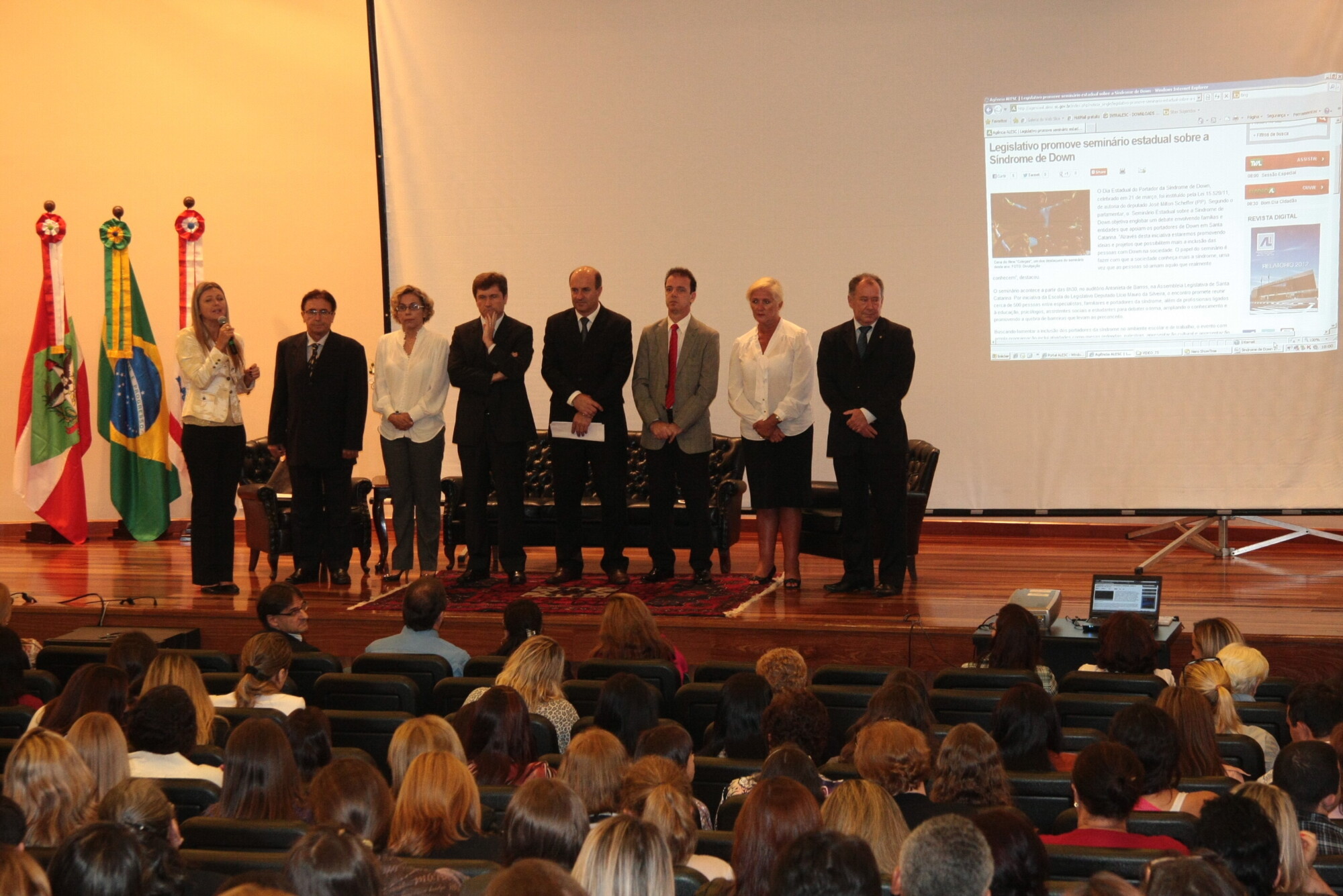 Assembleia sedia seminário estadual sobre a Síndrome de Down