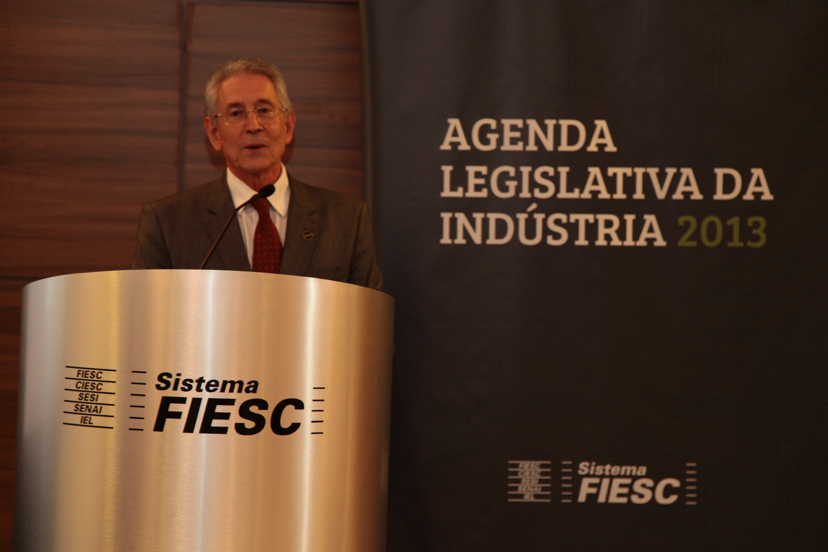 Lançamento da Agenda Legislativa 2013 - FIESC. Foto: Miriam Zomer