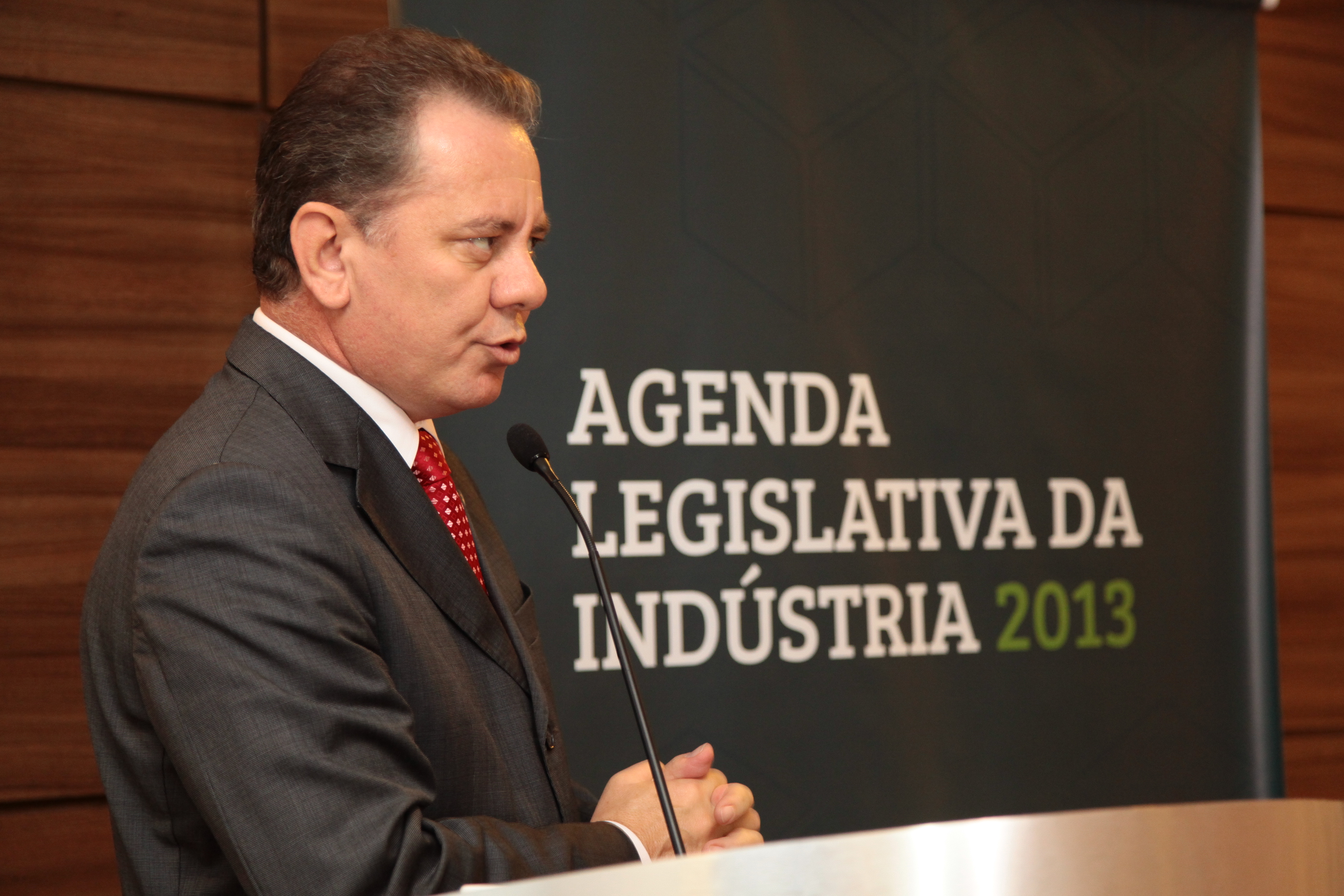 Lançamento da Agenda Legislativa 2013 - FIESC. Deputado Joares Ponticelli (PP). Foto: Miriam Zomer