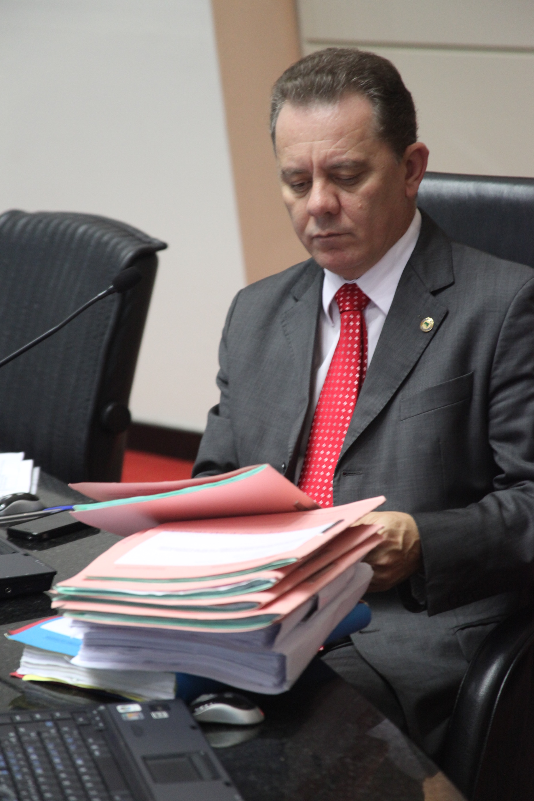 Sessão Ordinária - manhã -Presidente Joares Ponticelli (PP) - Foto: Fábio Queiroz.
