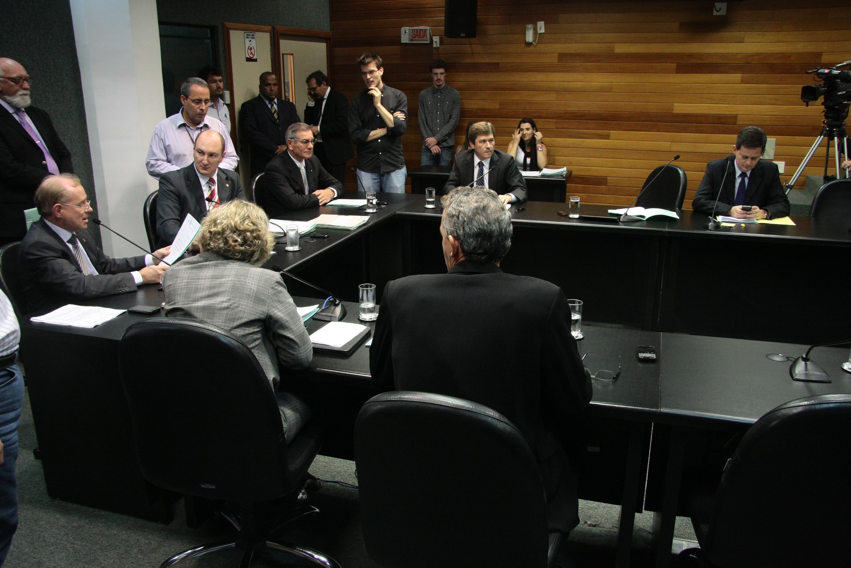 Reunião da Comissão de Constituição e Justiça. Foto: Eduardo Guedes de Oliveira