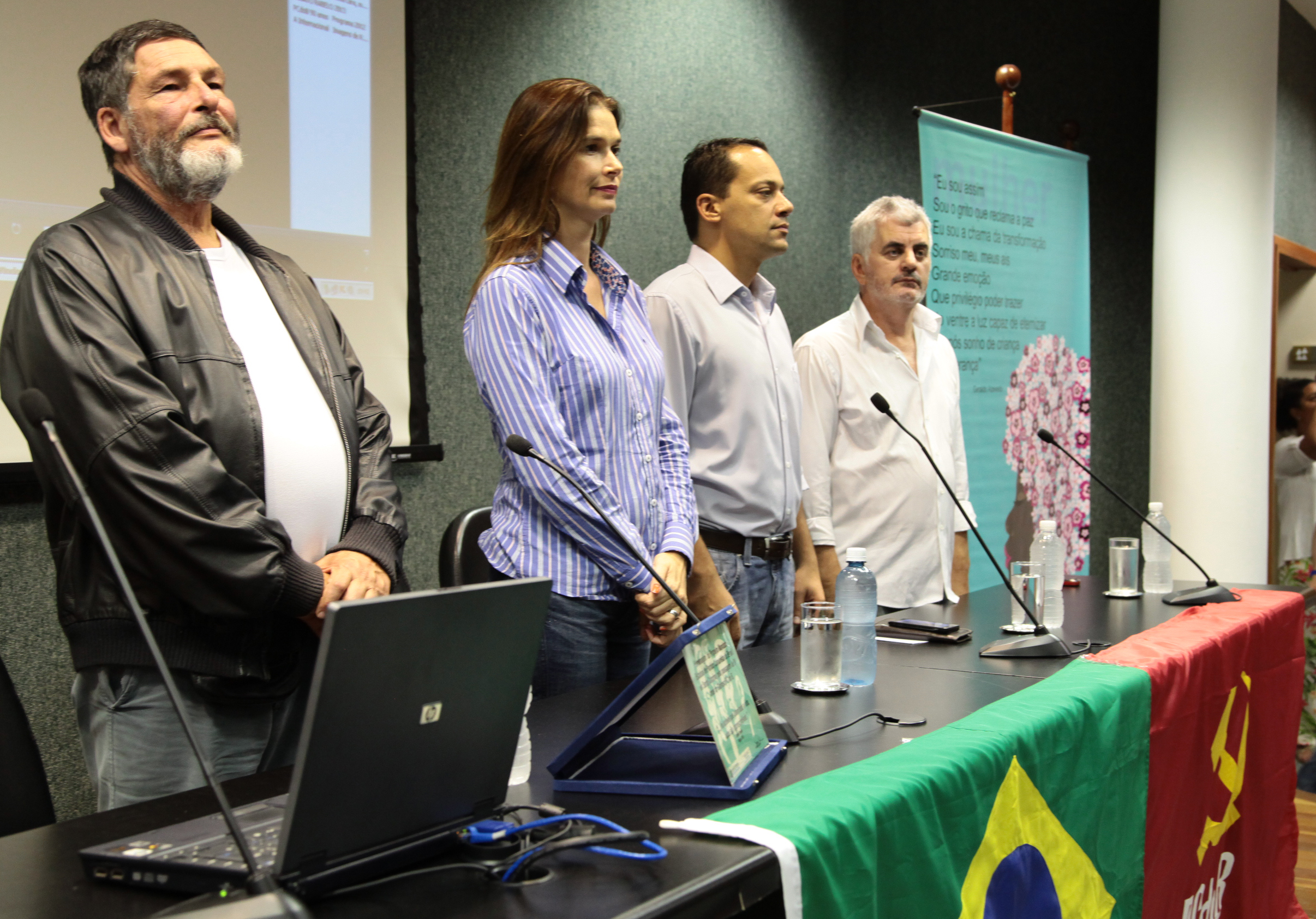 Sessão Especial em homenagem aos 91 anos do Partido Comunista do Brasil - PCdoB. Foto: Miriam Zomer