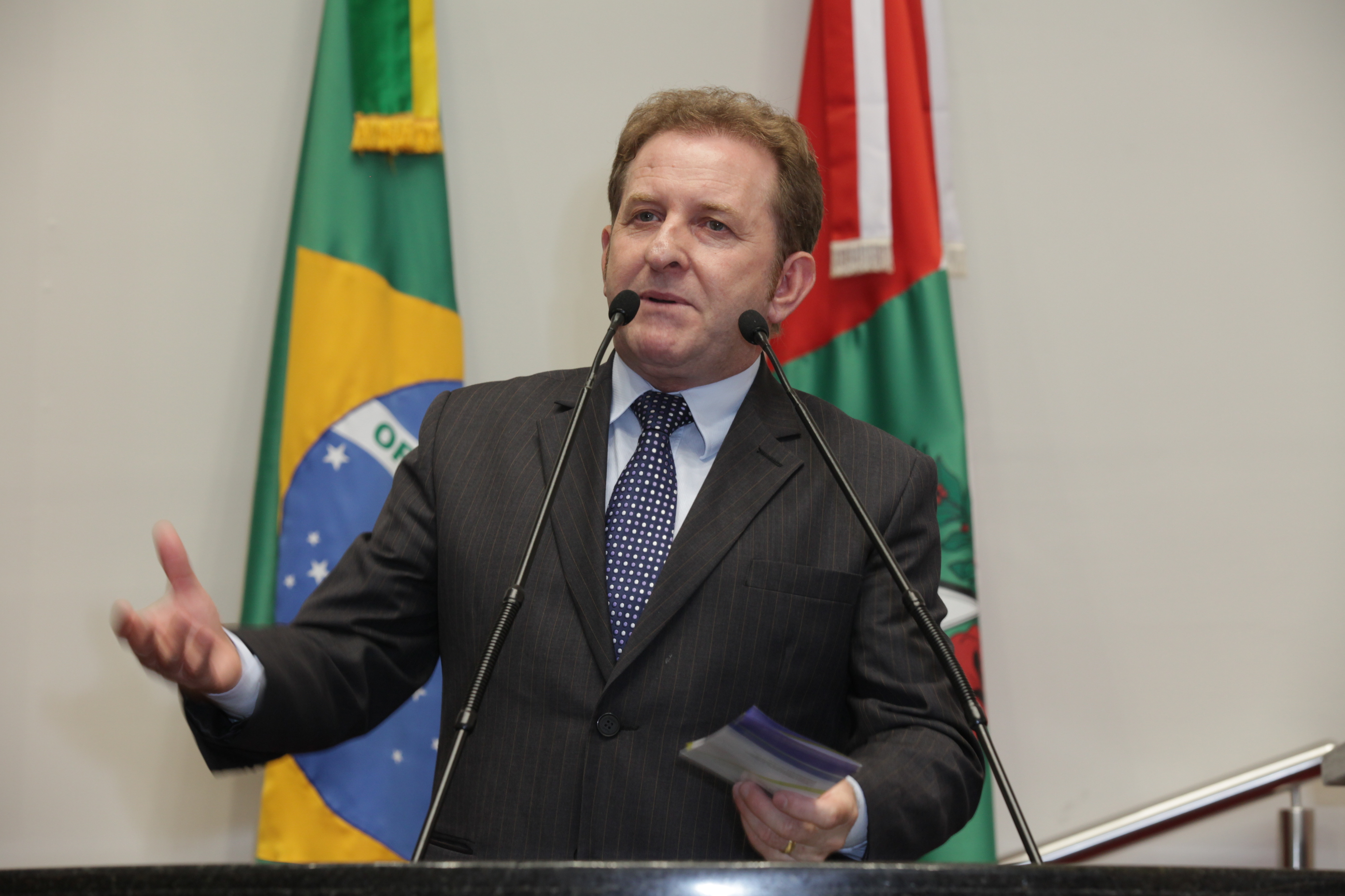 Sessão Ordinária - Plenário Osni Régis - Deputado Valmir Comin (PP). Foto: Solon Soares