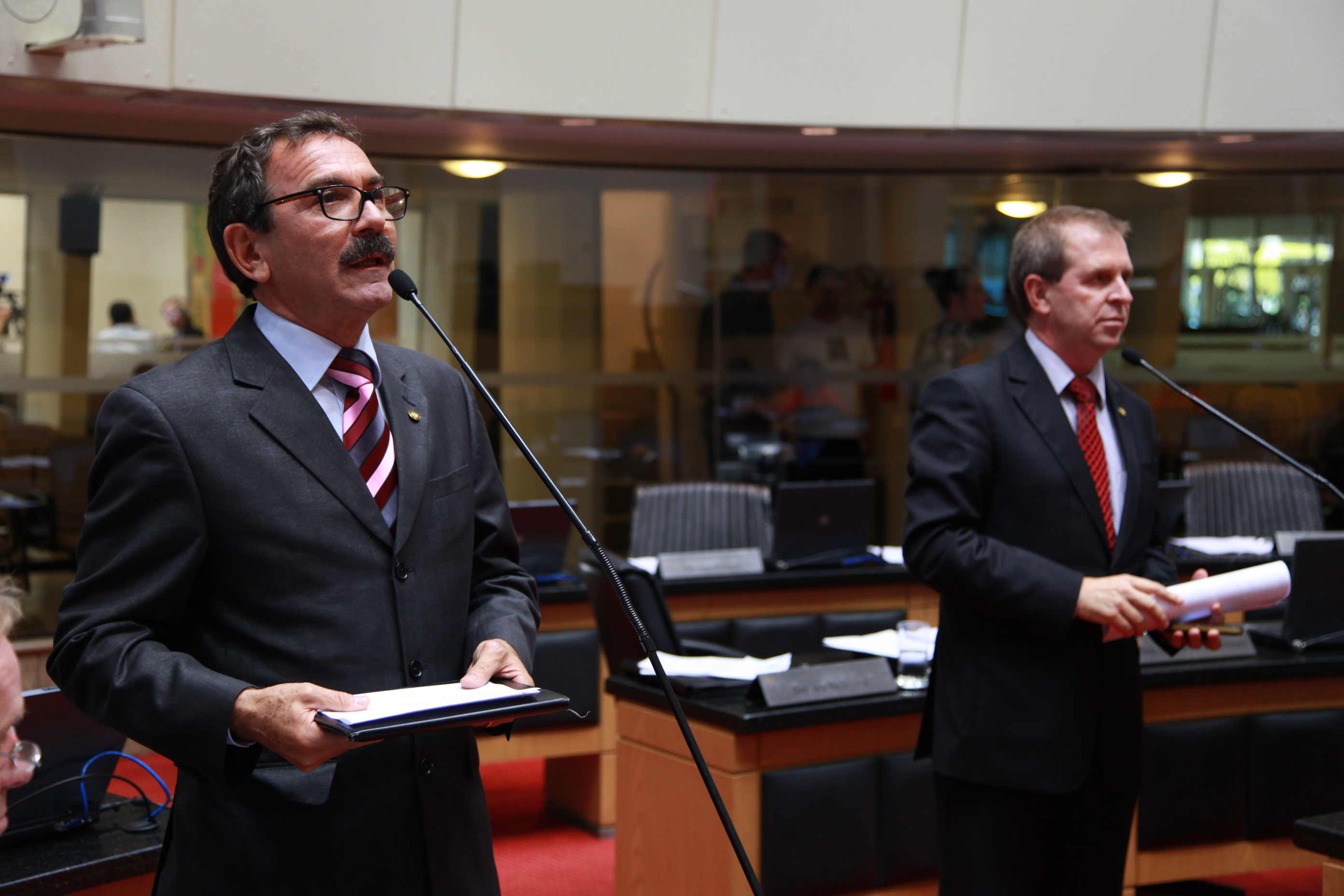 Sessão Ordinária - Plenário Osni Régis - Deputado Serafim Venzon (PSDB) - Foto: Lucas Gabriel Diniz