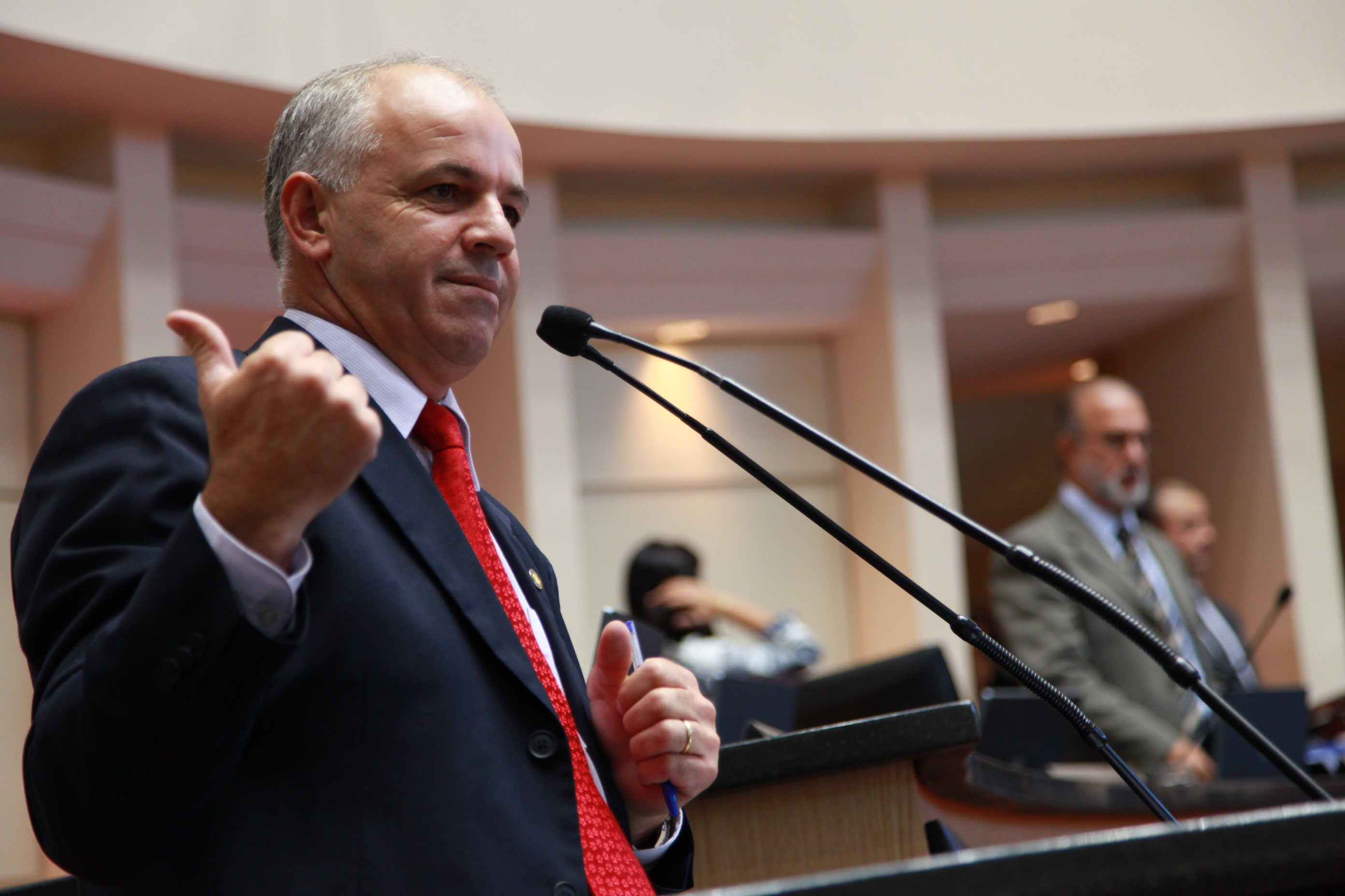 Sessão Ordinária - Plenário Osni Régis - Deputado Sargento Amauri Soares (PDT) - Foto: Lucas Gabriel Diniz