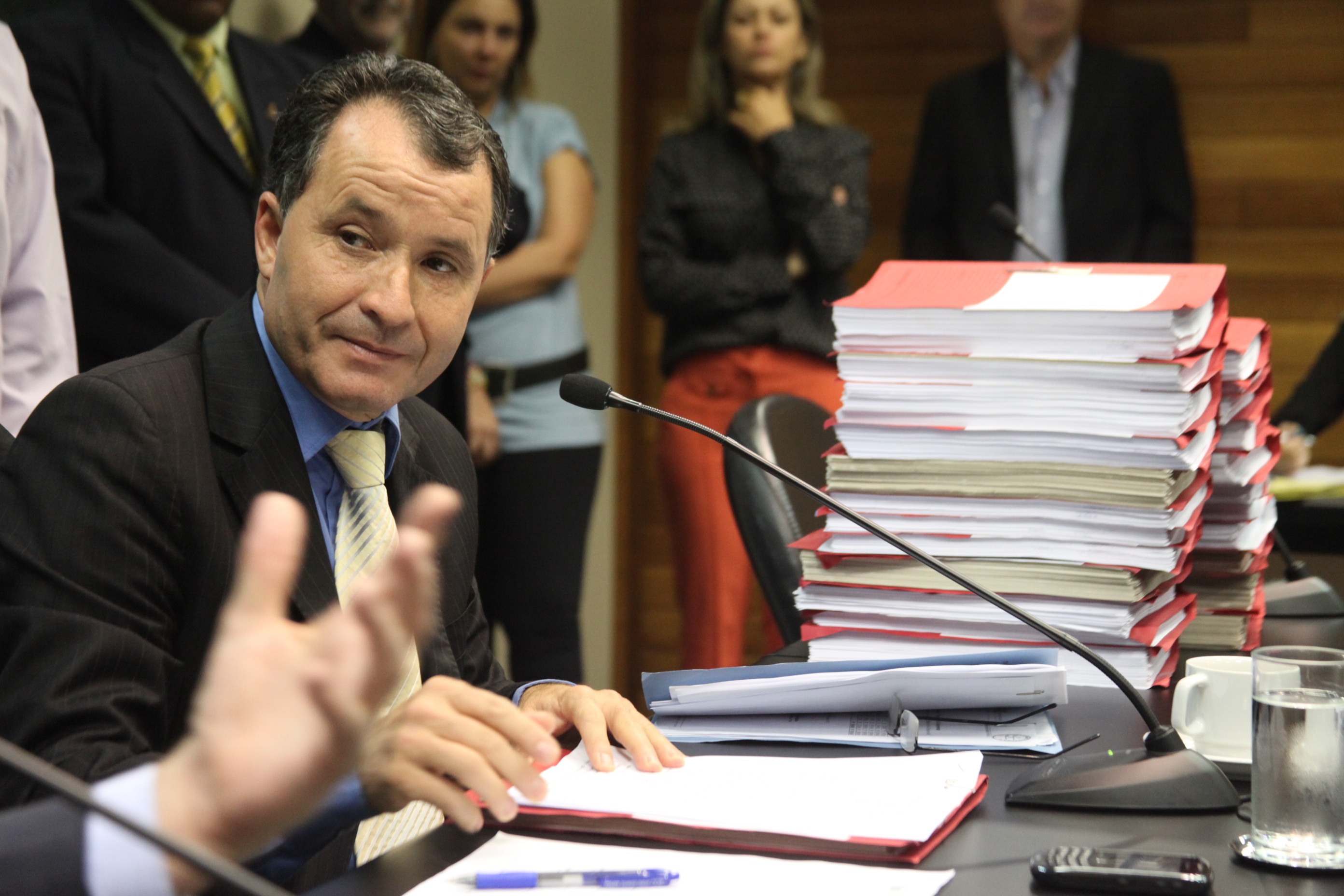 Reunião da Comissão de Finanças e Tributação. Deputado Darci de Matos (PSD). Foto: Fábio Queiroz