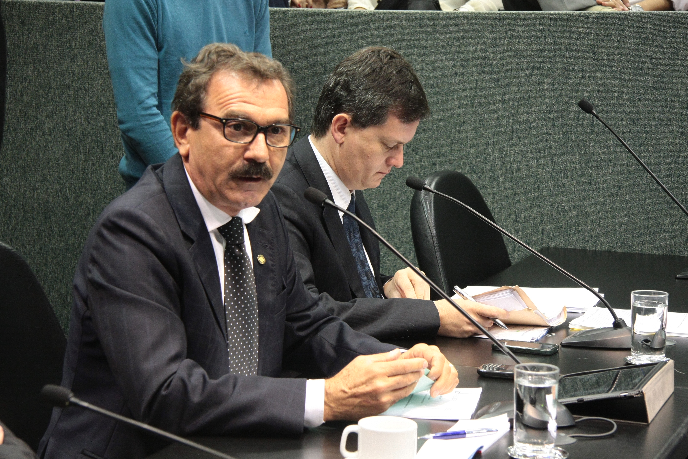 Reunião da Comissão de Constituição e Justiça - Deputado Serafim Venzon (PSDB) - Foto: Eduardo Guedes de Oliveira