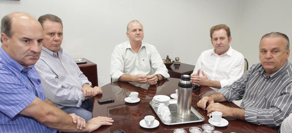 Visita ao Reitor da Unesc