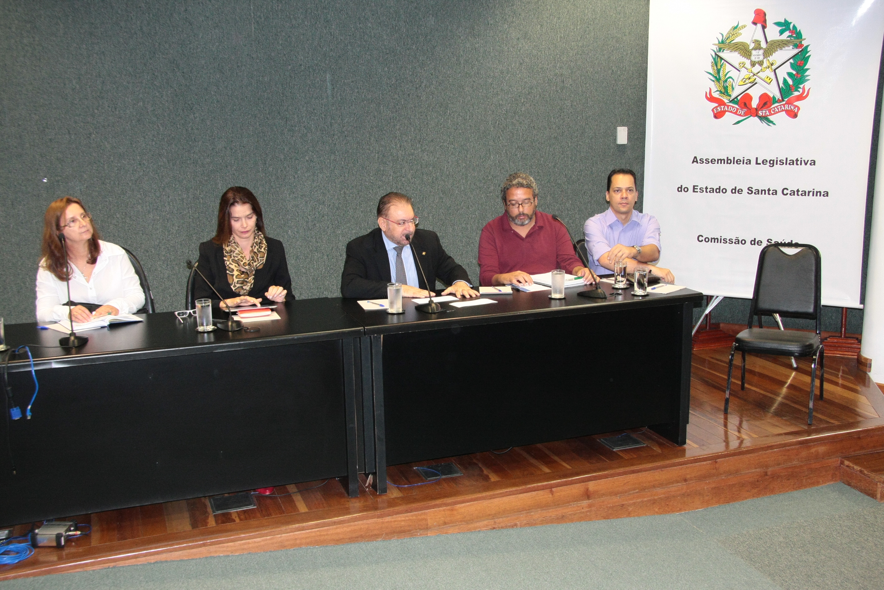 Reunião da Comissão de Saúde. Foto: Eduardo Guedes de Oliveira