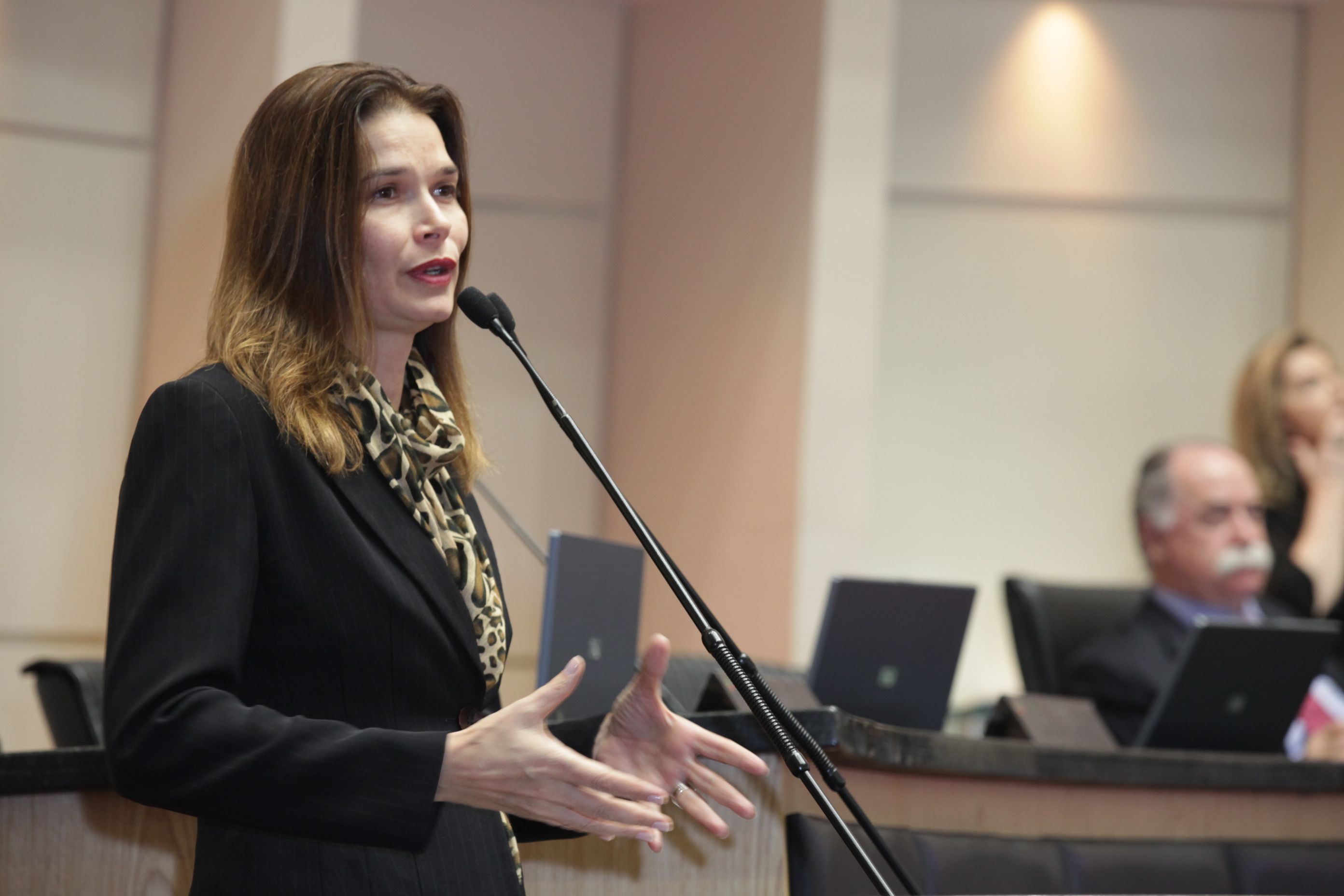 Sessão Ordinária - Plenário Osni Régis - Deputada Angela Albino (PCdoB)