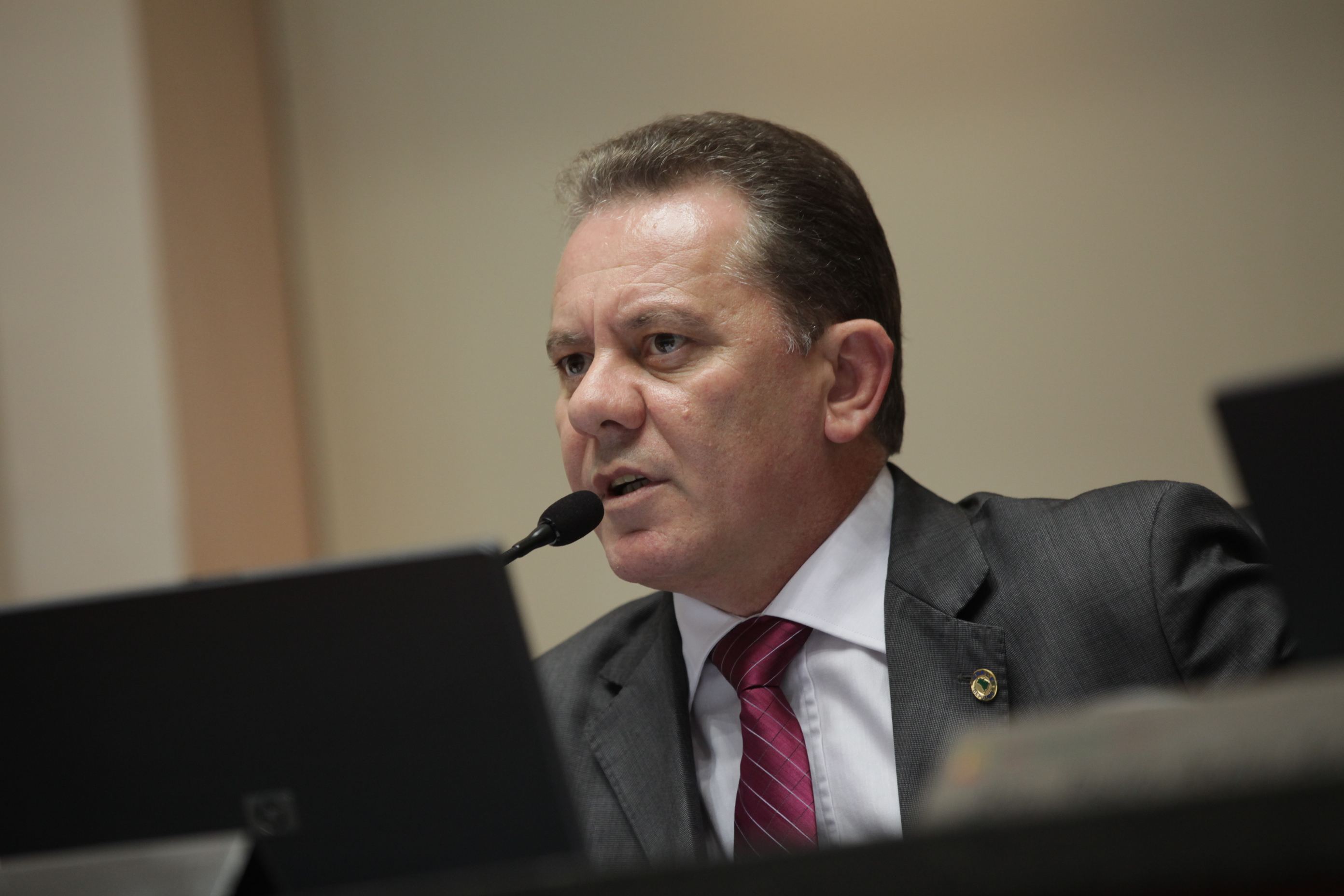 Sessão Ordinária - Plenário Osni Régis - Deputado Joares Ponticelli (PP), presidente da ALESC