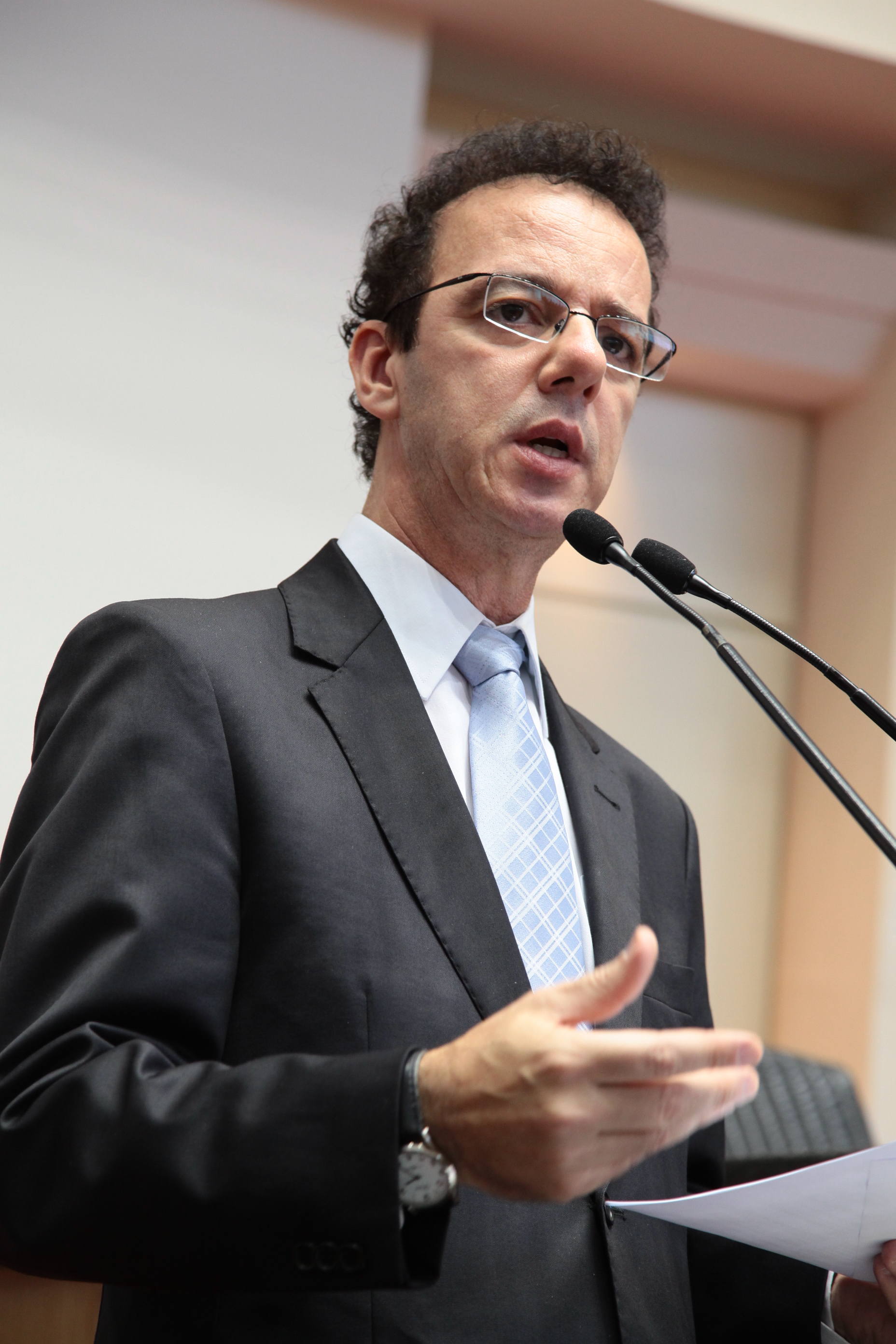 Sessão Ordinária - Plenário Osni Régis. Deputado Ismael dos Santos (PSD). Foto: Miriam Zomer
