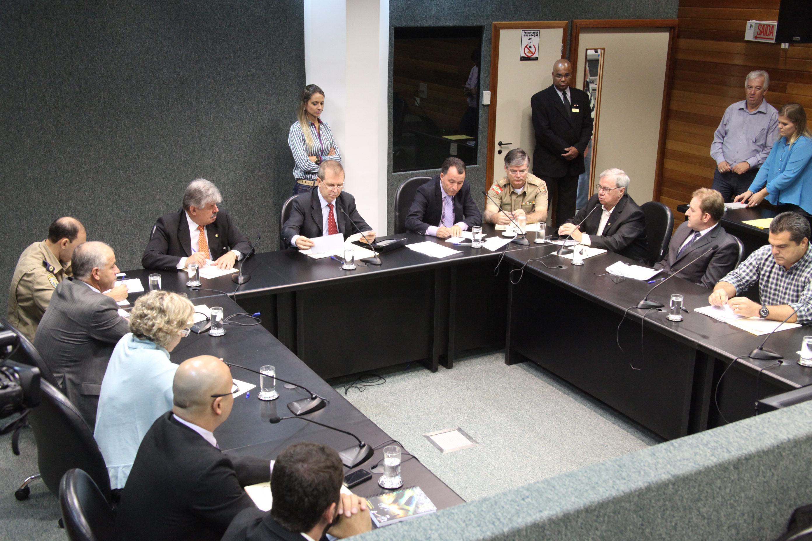 Reunião da Comissão de Segurança Pública. Foto: Jonas Lemos Campos