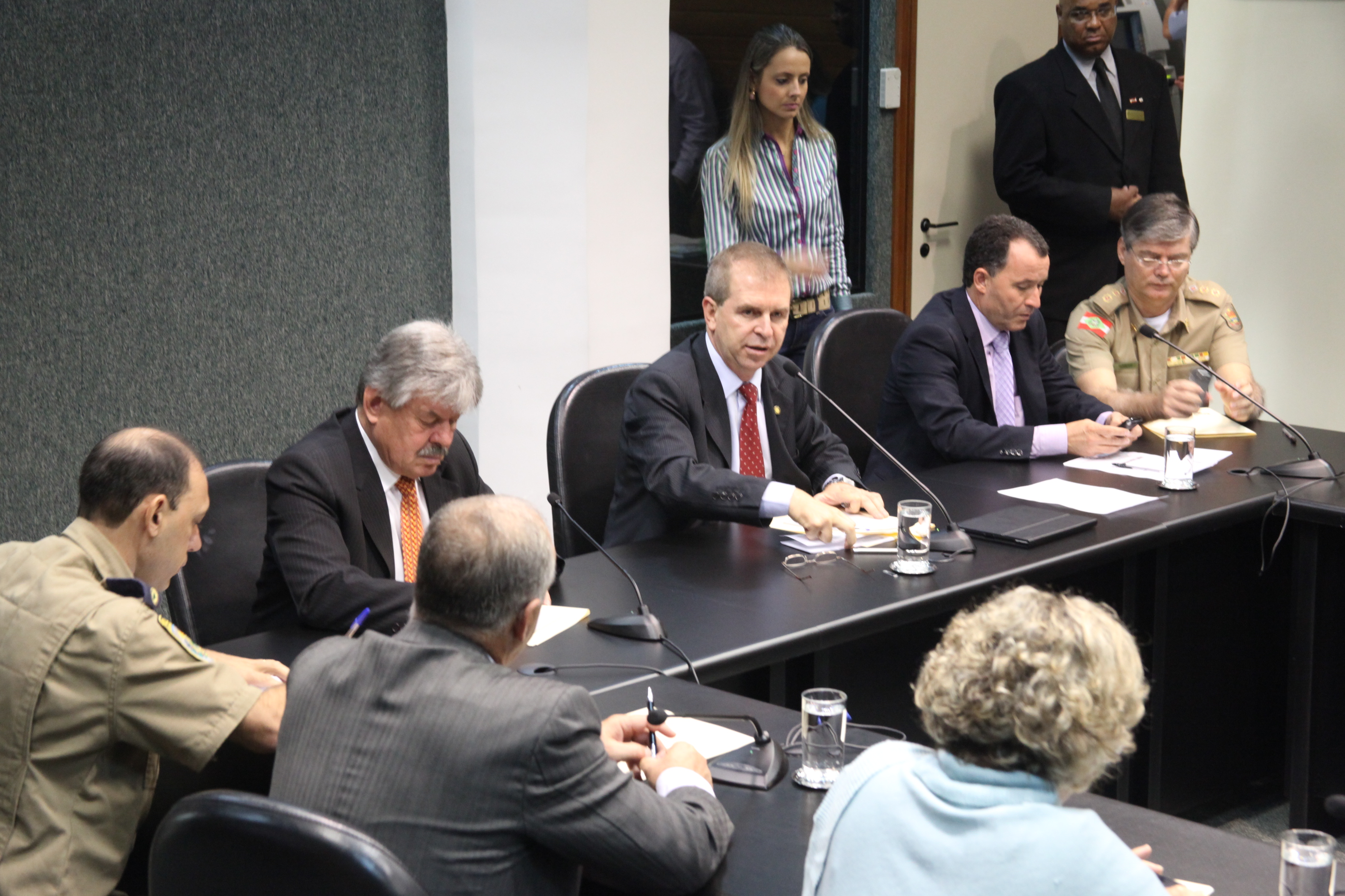 Reunião da Comissão de Segurança Pública. Foto: Jonas Lemos Campos