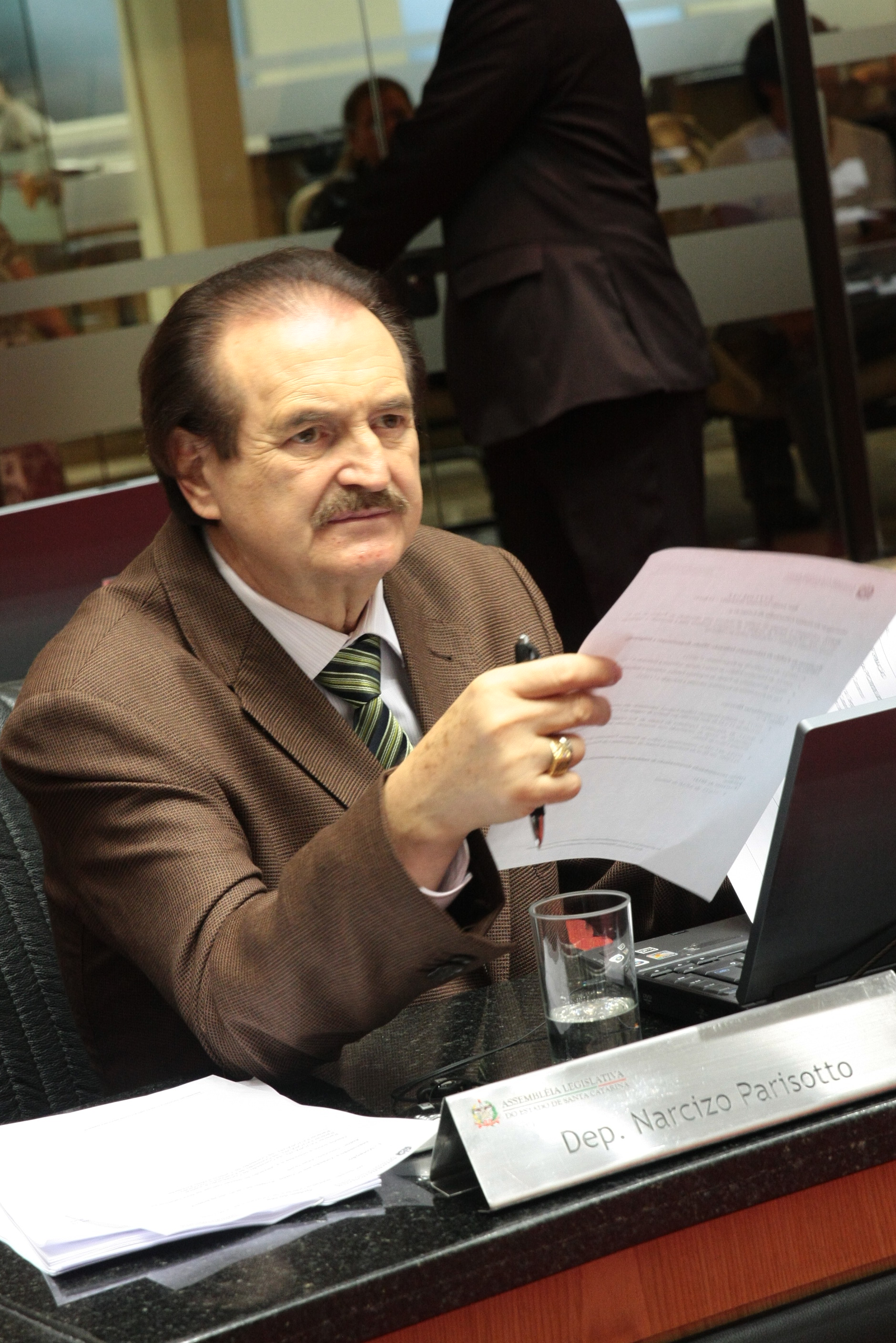 Sessão Ordinária - Plenário Osni Régis - Deputado: Narcizo Parisotto (PTB) -Foto: Eduardo Guedes de Oliveira