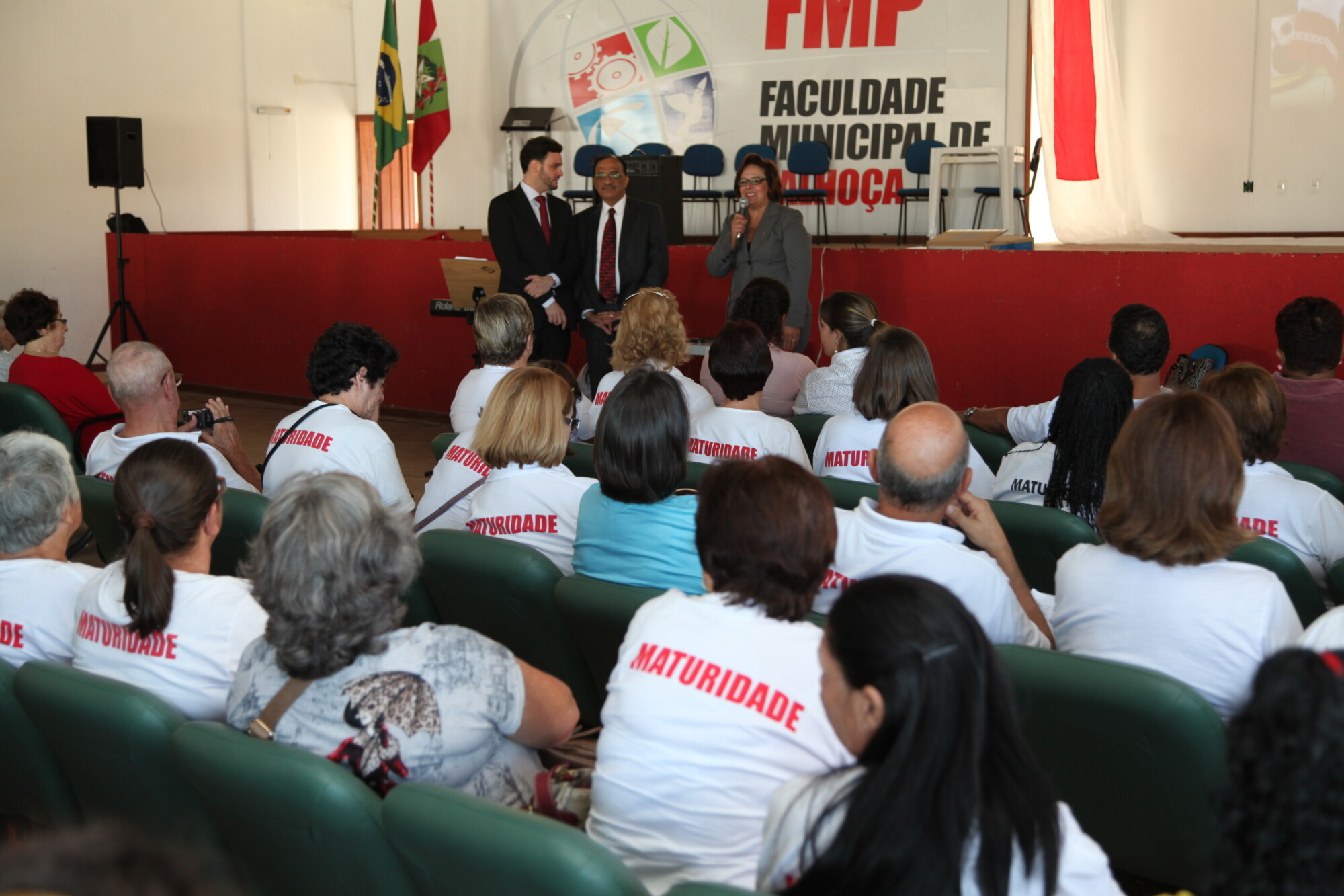 Presidente do IFA conhece Faculdade da Maturidade na Grande Florianópolis