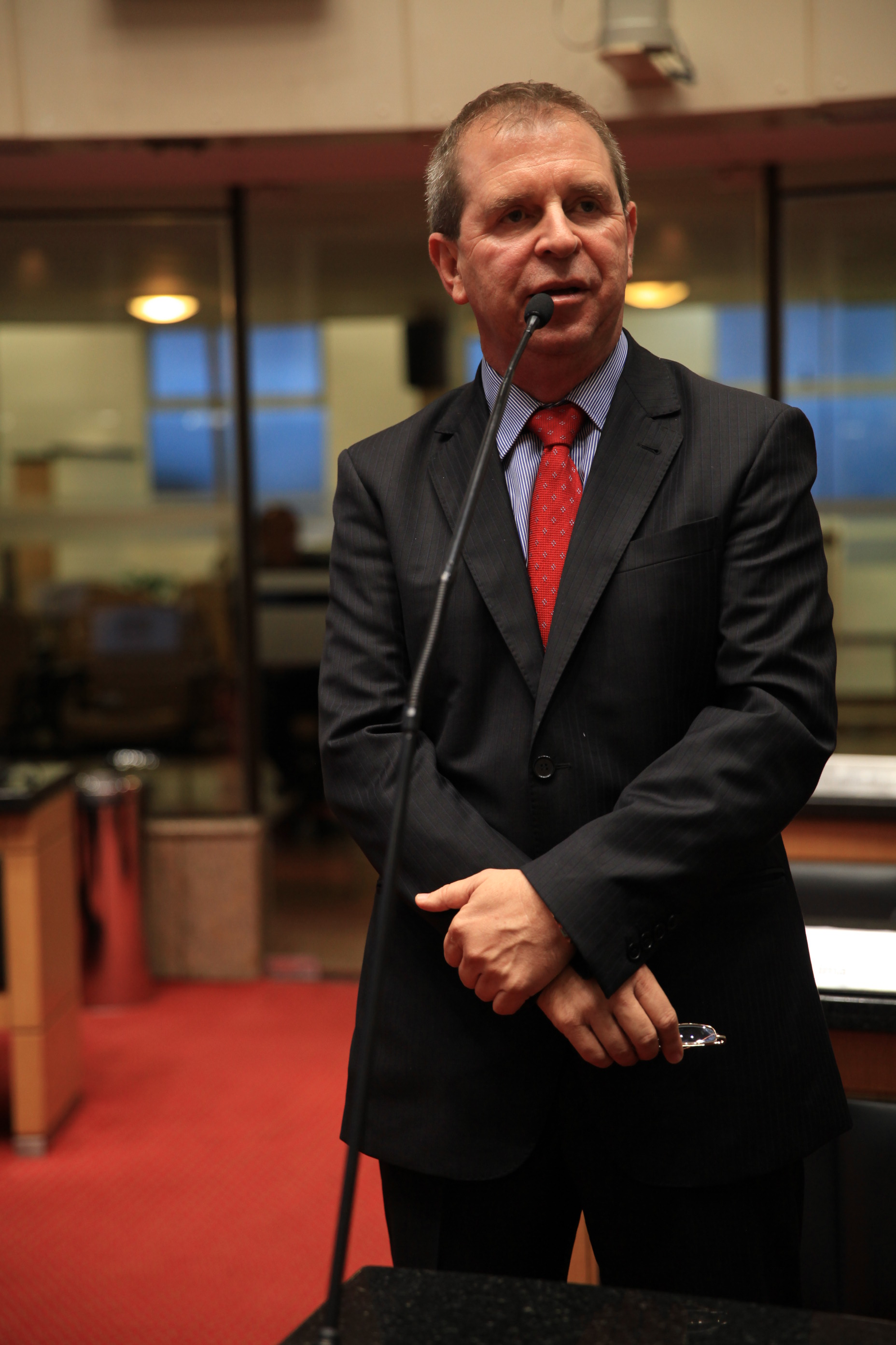 Sessão Ordinária - Plenário Osni Régis - Deputado Maurício Eskudlark (PSD) - Foto: Lucas Gabriel Diniz