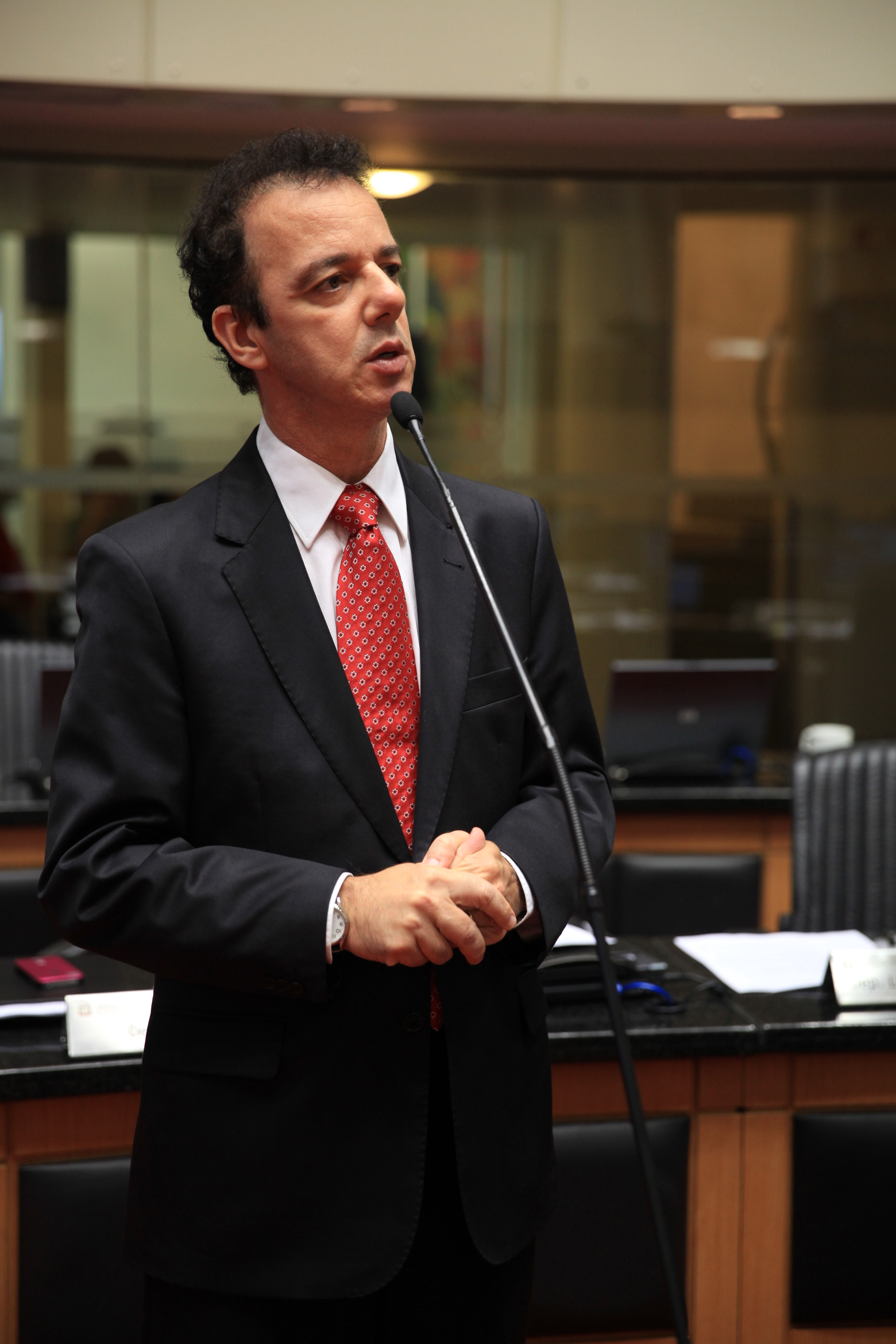 Sessão Ordinária - Plenário Osni Régis - Deputado Ismael dos Santos (PSD) - Foto: Lucas Gabriel Diniz