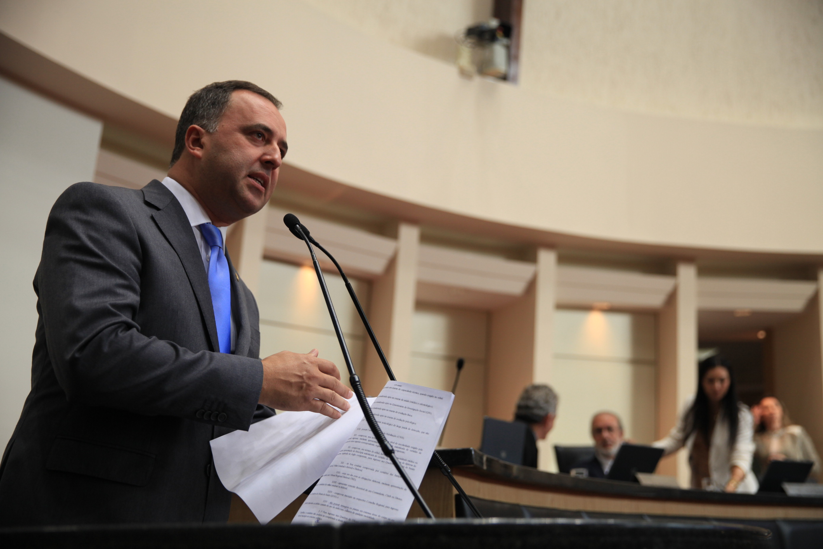 Sessão Ordinária - Plenário Osni Régis - Deputado Kennedy Nunes (PSD) - Foto: Lucas Gabriel Diniz