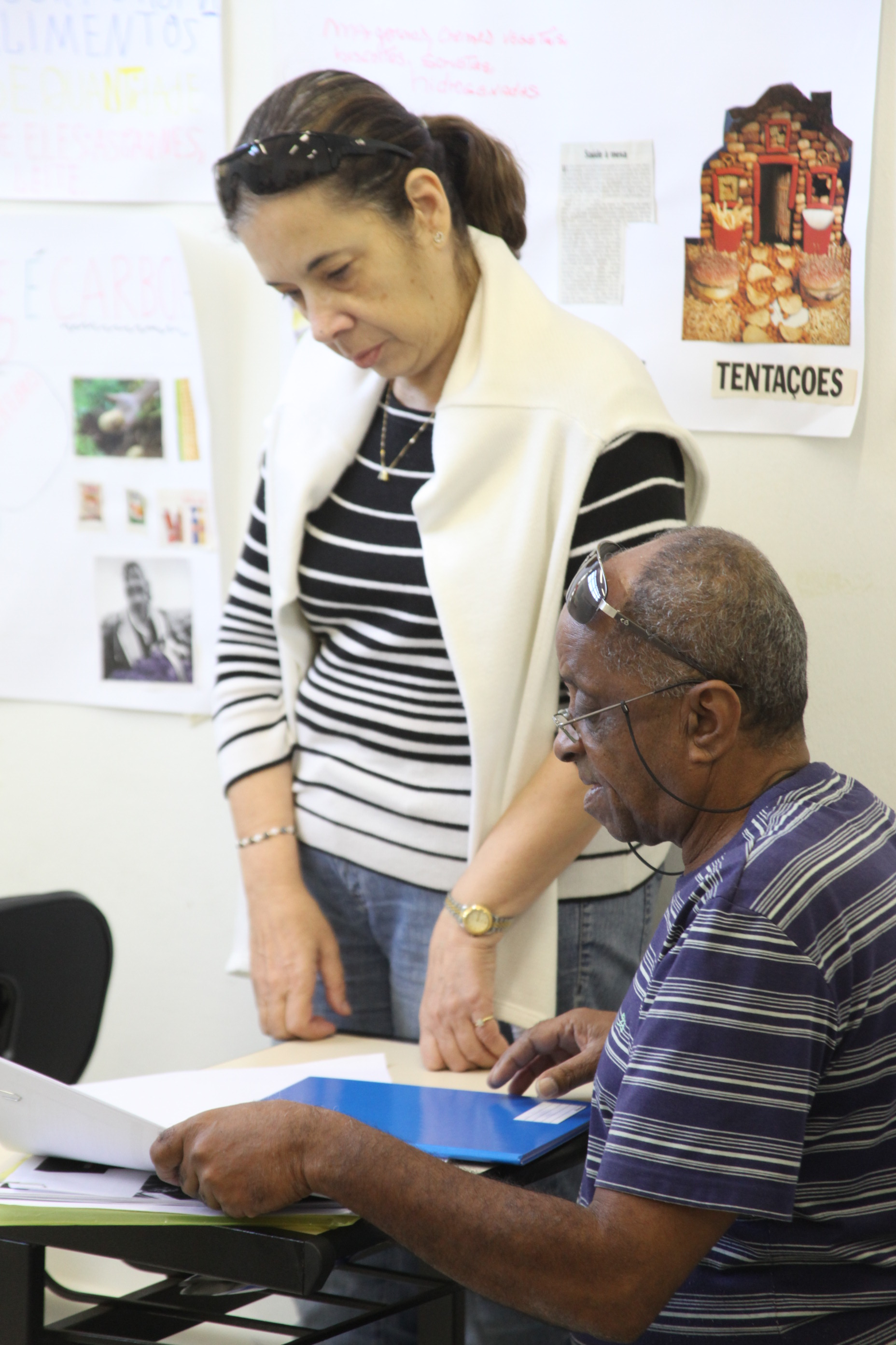 Deputada Dirce Heiderscheidt (PMDB) e Krishnamurthy Gangadharan visitam o Núcleo de Estudos da Terceira Idade (NETI) na UFSC e Grupo de Estudos da Terceira Idade (GETI) na Udesc. Foto: Fábio Queiroz
