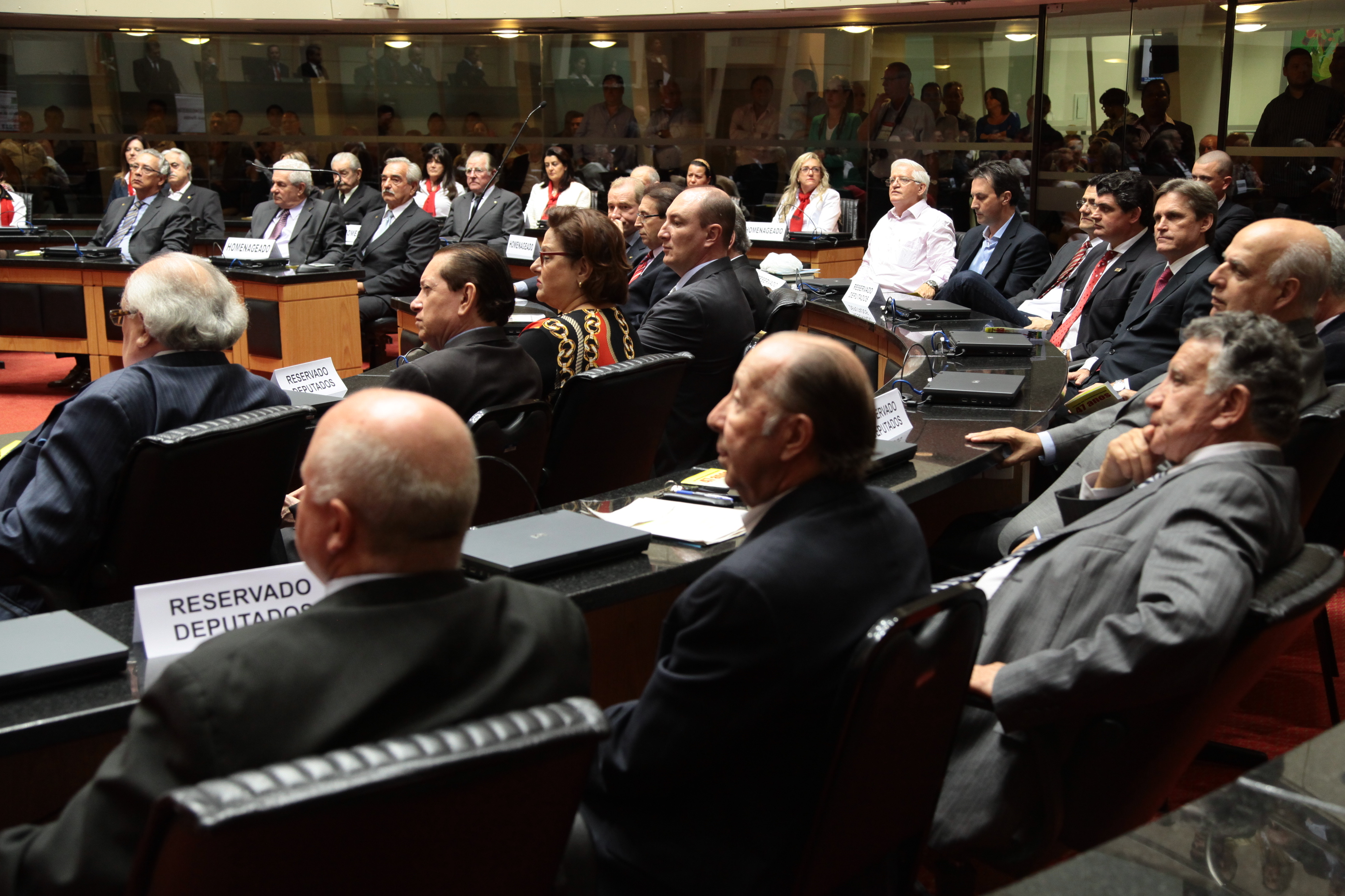 Sessão Especial em homenagem aos 47 anos de fundação do Partido do Movimento Democrático do Brasil - PMDB. Foto: Miriam Zomer