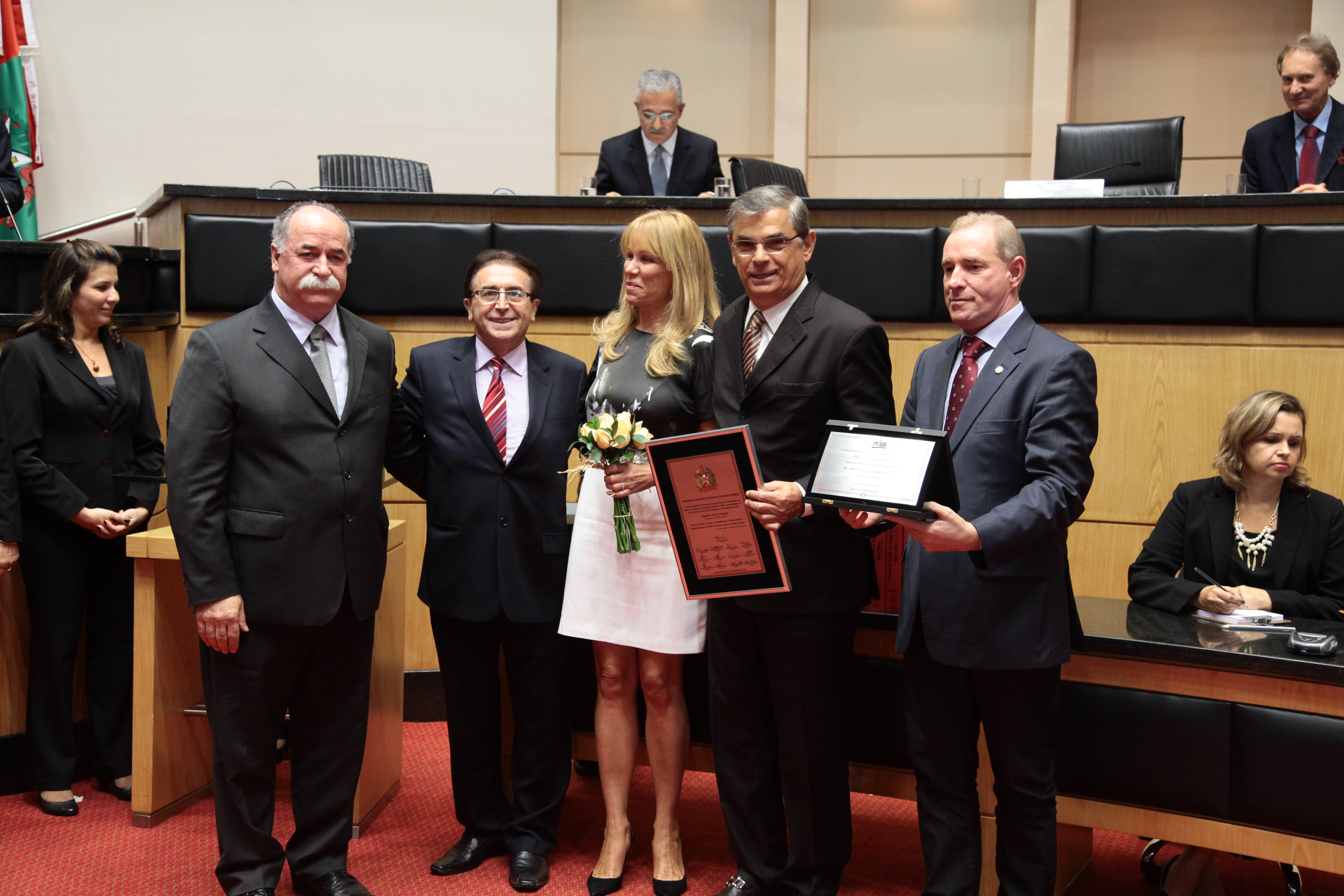 Sessão Especial em homenagem aos 47 anos de fundação do Partido do Movimento Democrático do Brasil - PMDB. Foto: Miriam Zomer