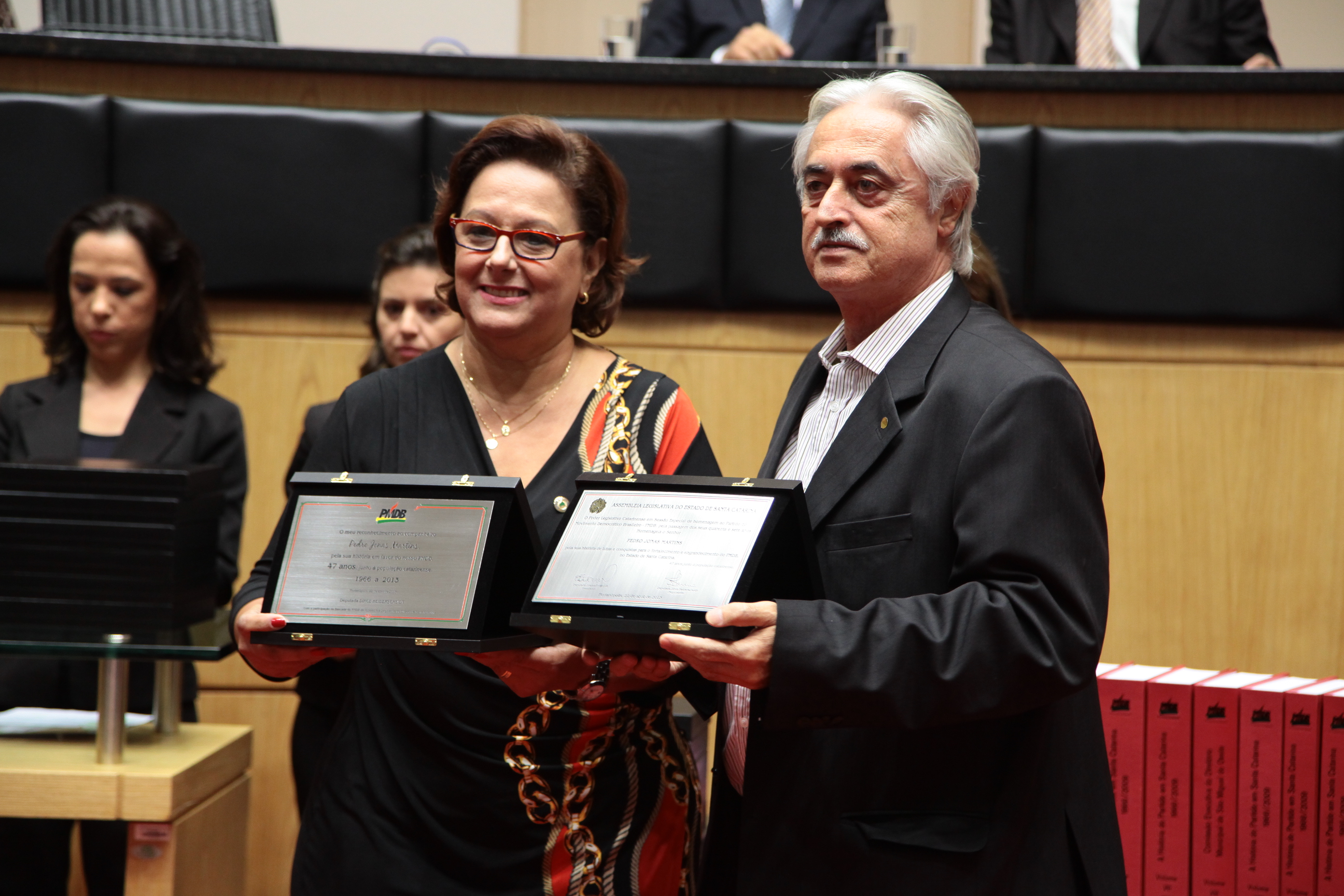 Sessão Especial em homenagem aos 47 anos de fundação do Partido do Movimento Democrático do Brasil - PMDB. Foto: Miriam Zomer
