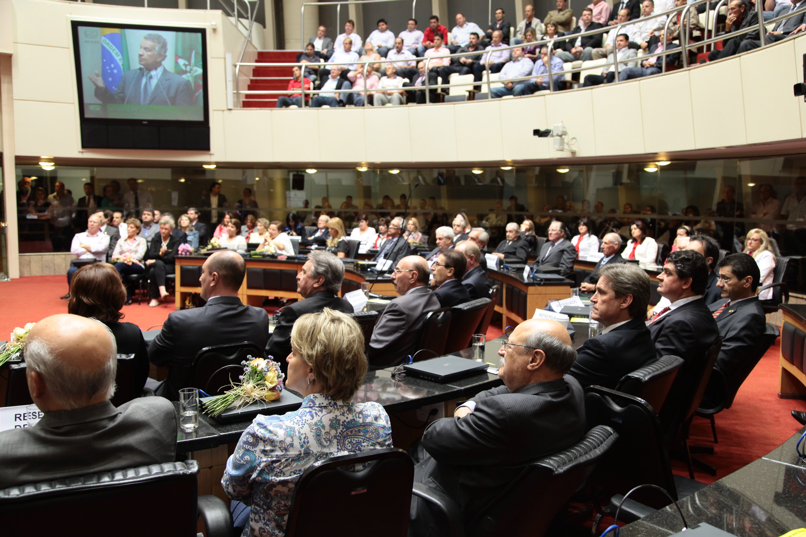 Sessão Especial em homenagem aos 47 anos de fundação do Partido do Movimento Democrático do Brasil - PMDB. Foto: Miriam Zomer