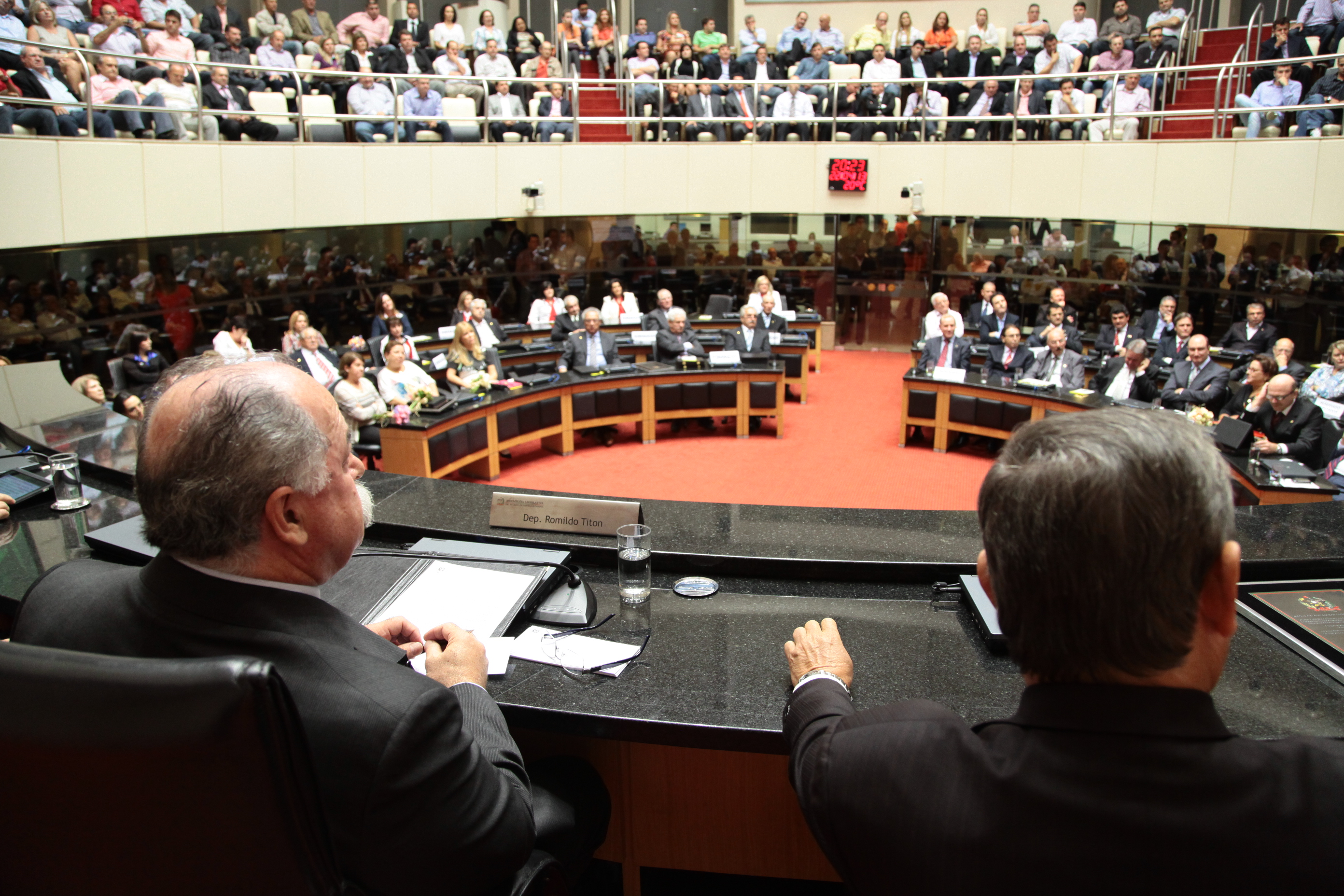 Sessão Especial em homenagem aos 47 anos de fundação do Partido do Movimento Democrático do Brasil - PMDB. Foto: Miriam Zomer