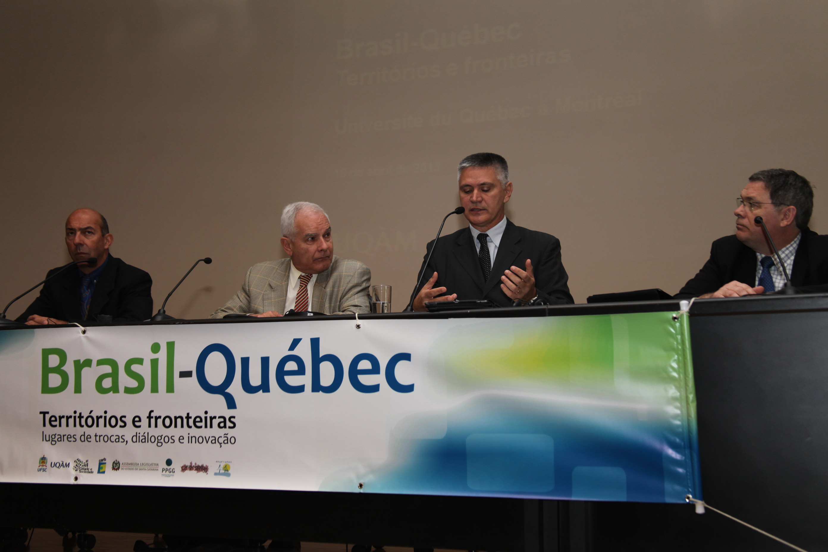 Cooperação científica Brasil-Québec. Foto: Fábio Queiroz