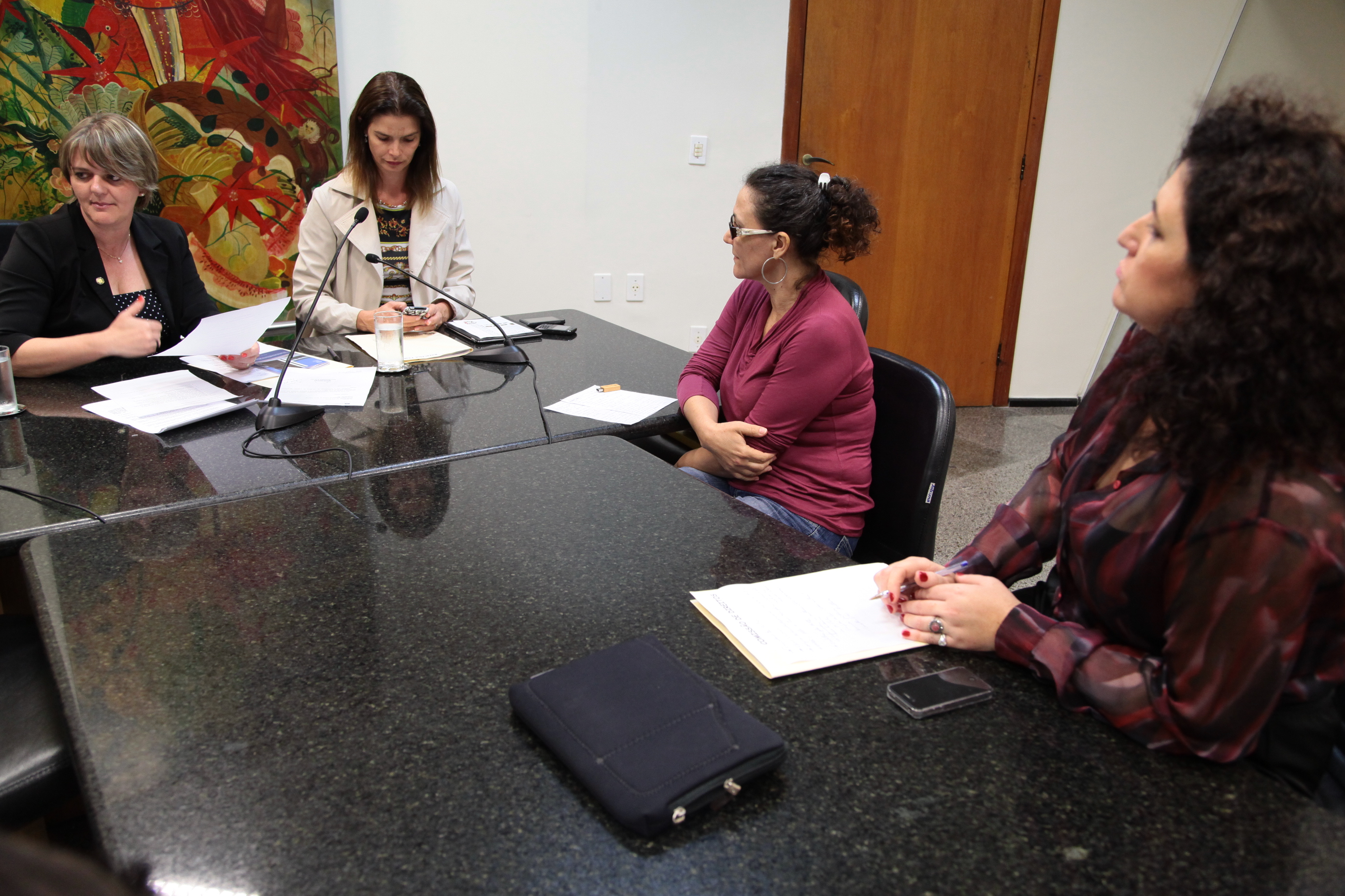 Reunião da Bancada Feminina. Foto: Miriam Zomer