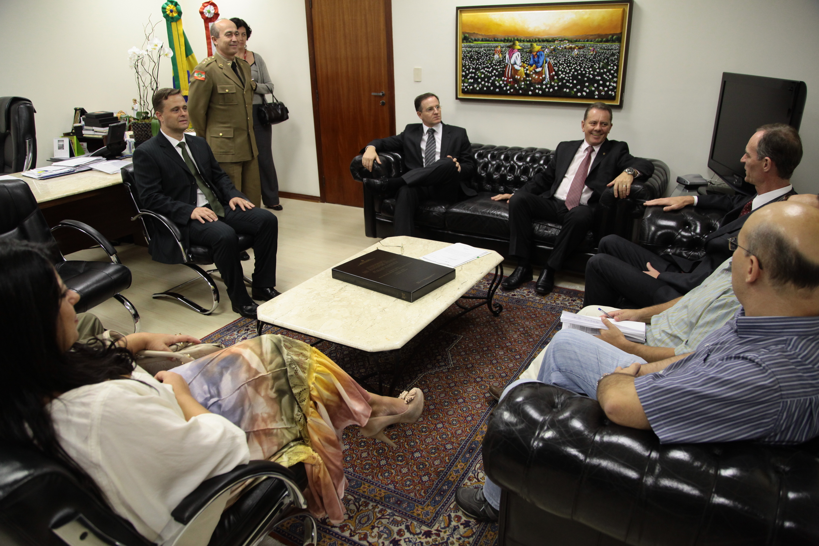 Assinatura de convênio com MP/SC +10.  Foto: Miriam Zomer