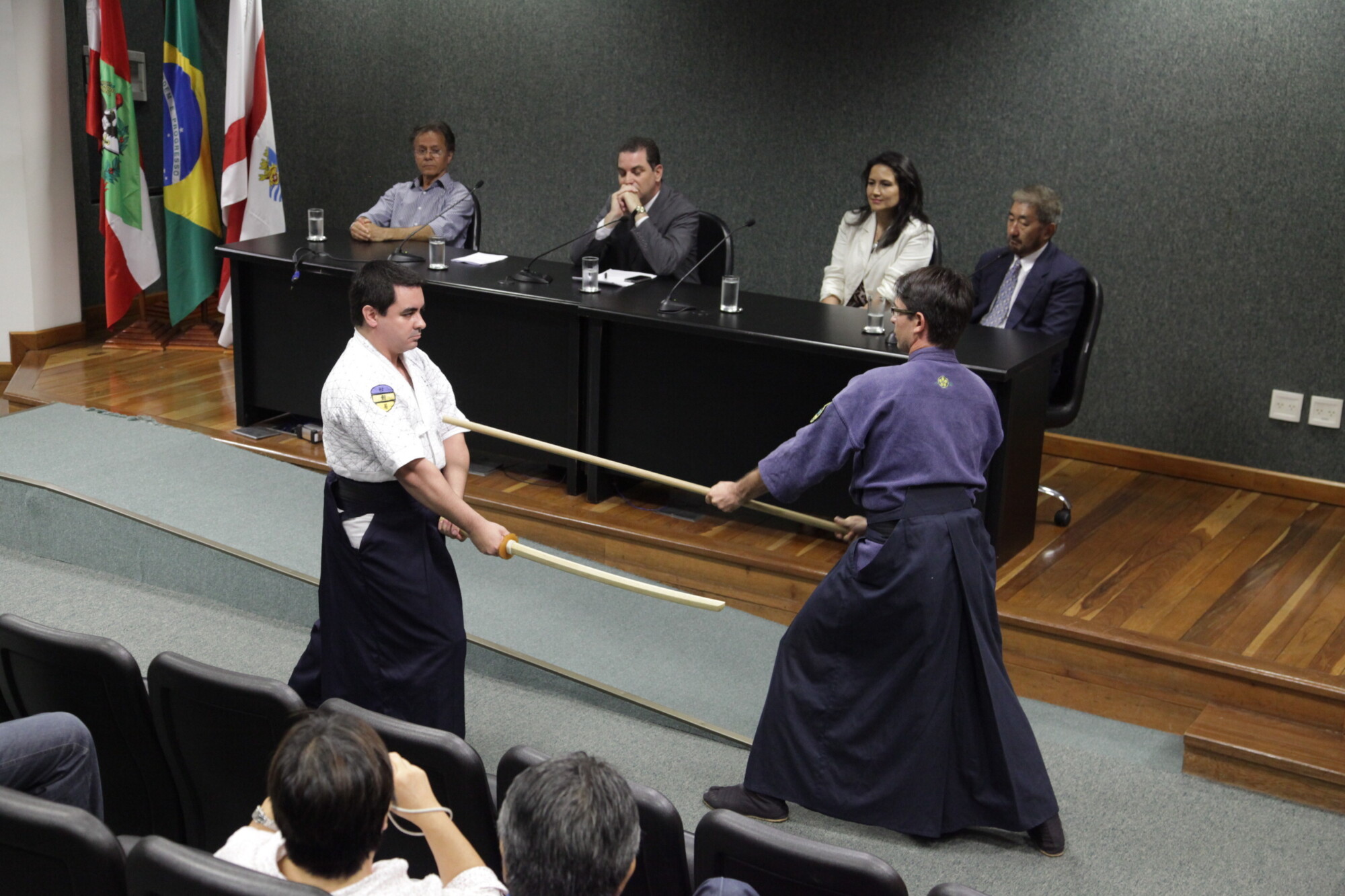 Ato solene homenageia comunidade japonesa e festeja Dia do Samurai