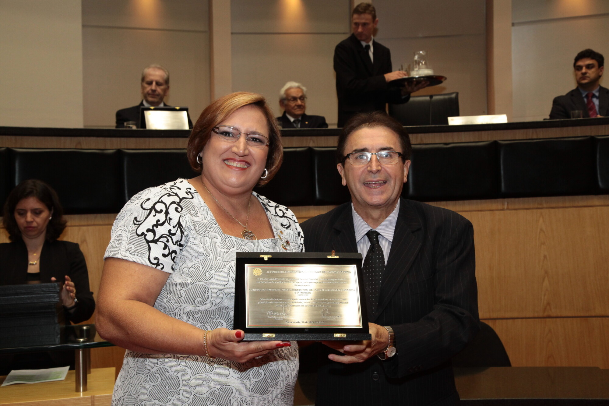 Sessão Especial em homenagem à Corte Catarinense de Mediação e Arbitragem pela passagem dos seus 15 anos. Foto: Alberto Neves