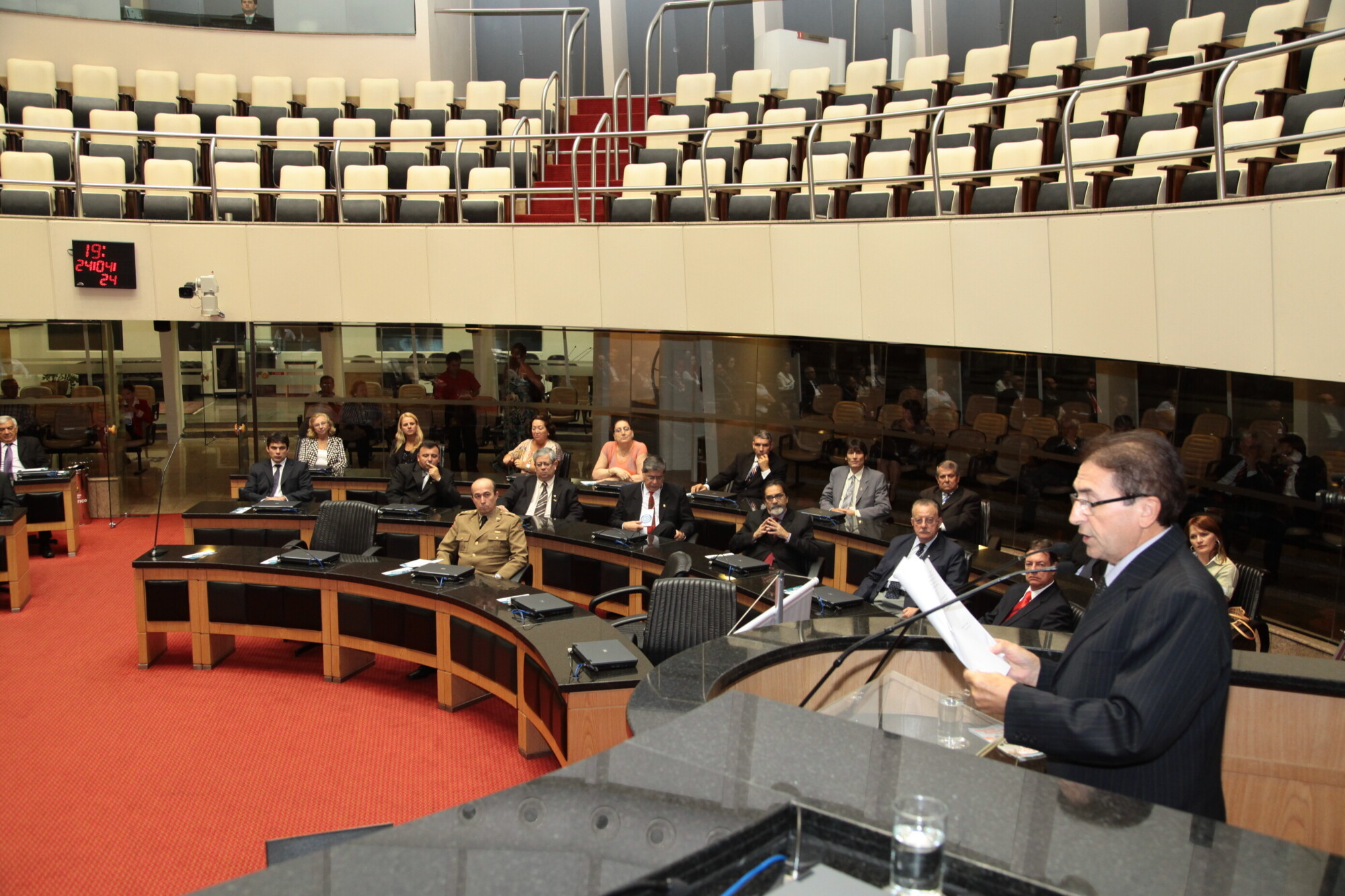 Sessão Especial em homenagem à Corte Catarinense de Mediação e Arbitragem pela passagem dos seus 15 anos. Foto: Alberto Neves
