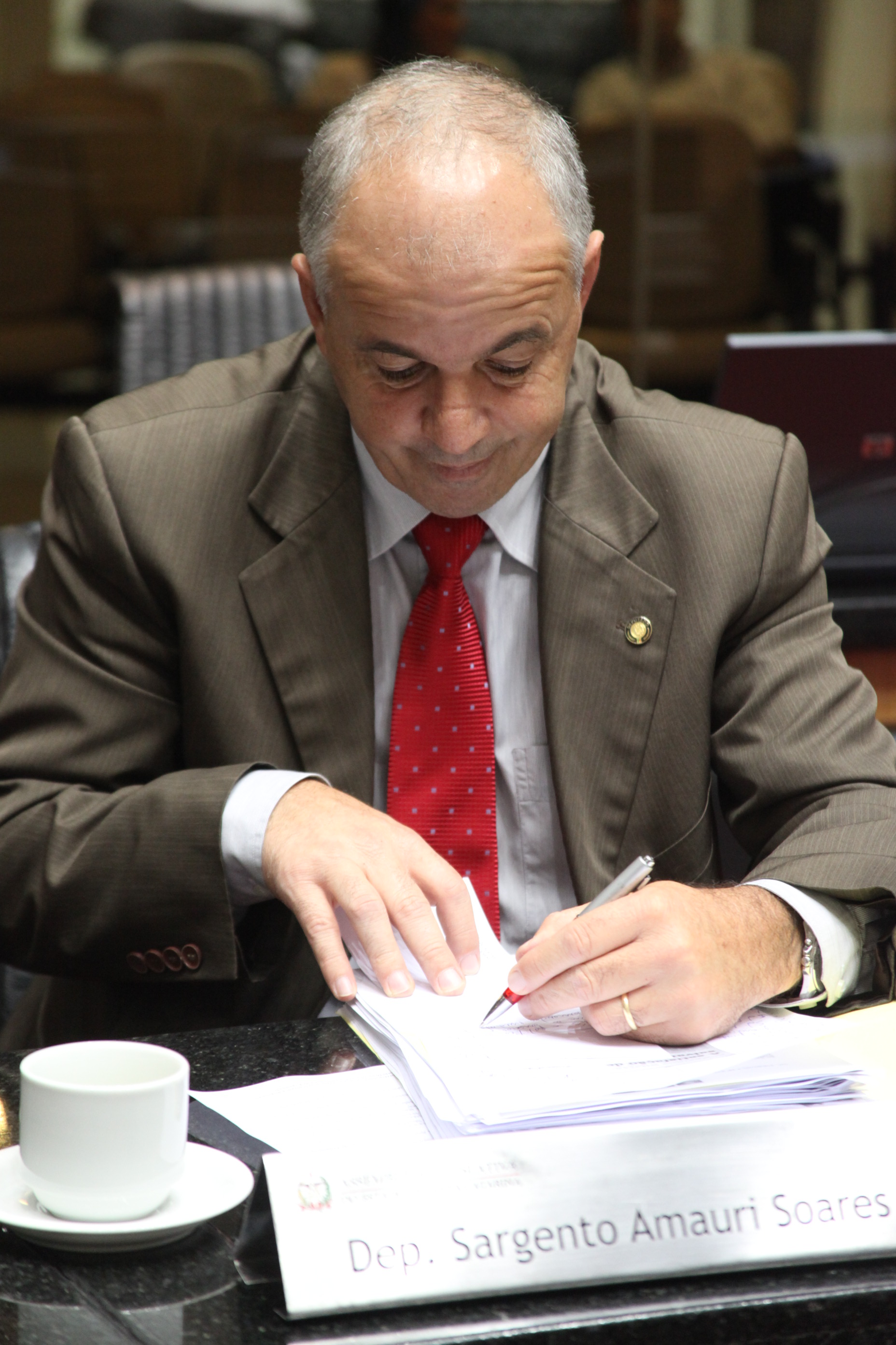 Sessão Ordinária - Plenário Osni Régis. Deputado Amauri Soares (PDT) Foto: Fábio Queiroz