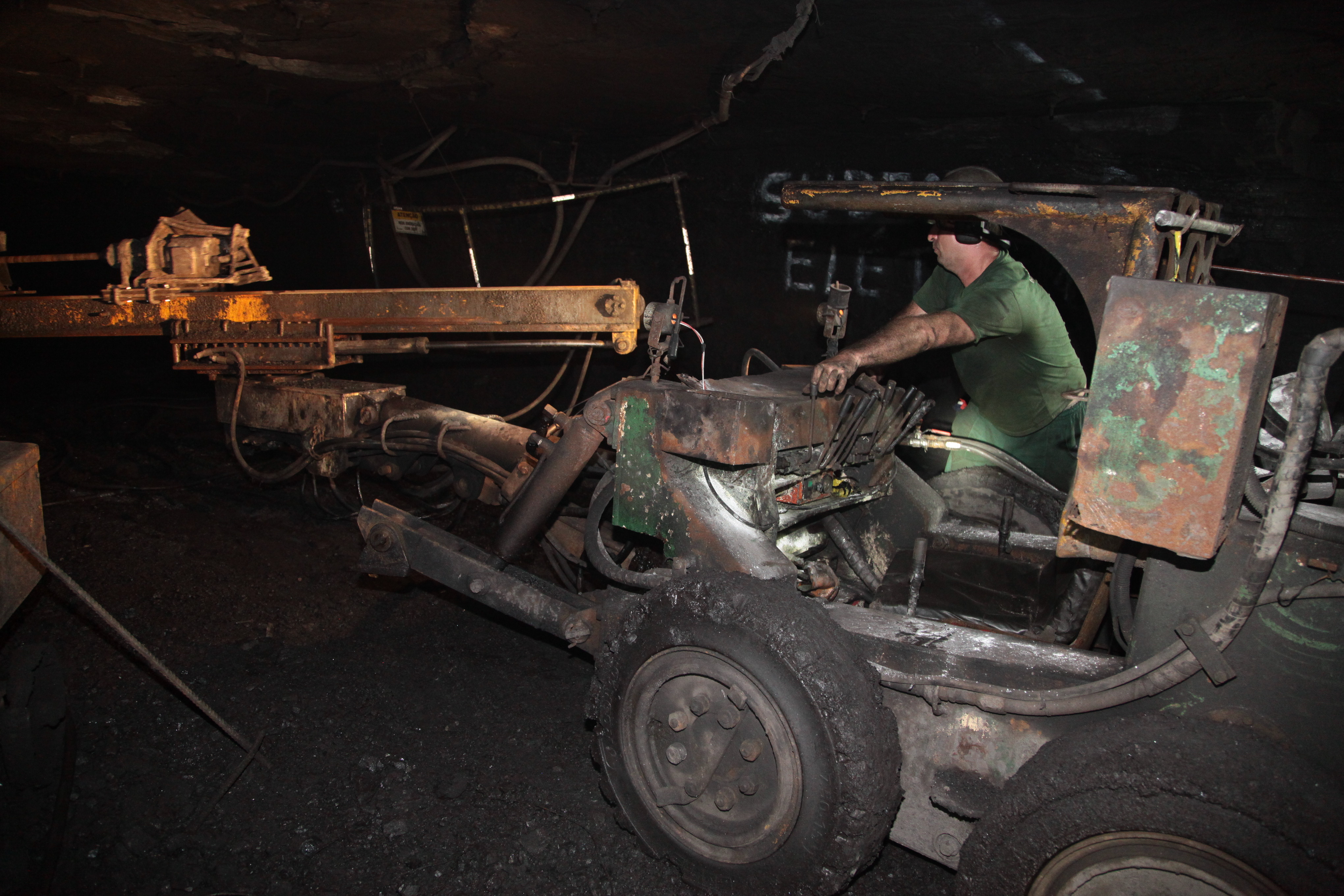 Carvão nas telonas: filme mostra luta de operários que mudou a história da mineração. Foto: Miriam Zomer