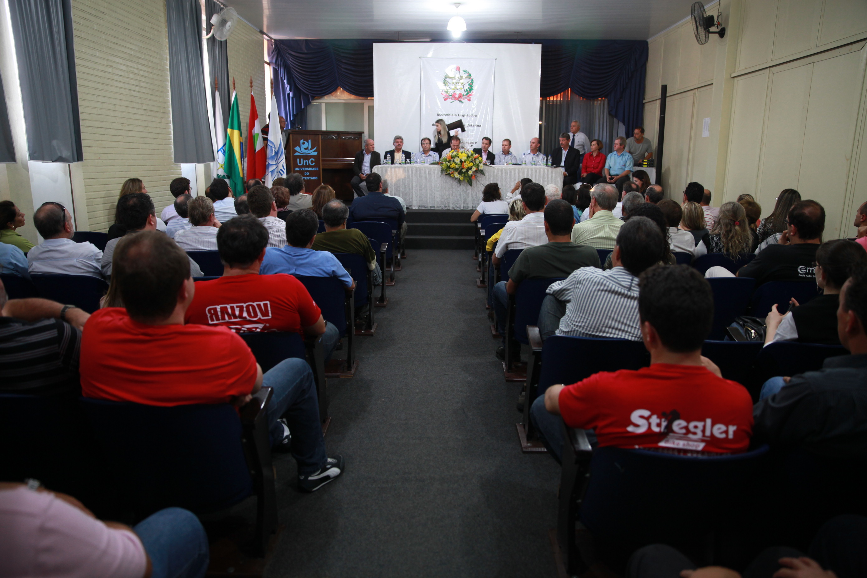 Audiência Pública - Porto União - Diferenças Tarifárias - Foto: Lucas Gabriel Diniz