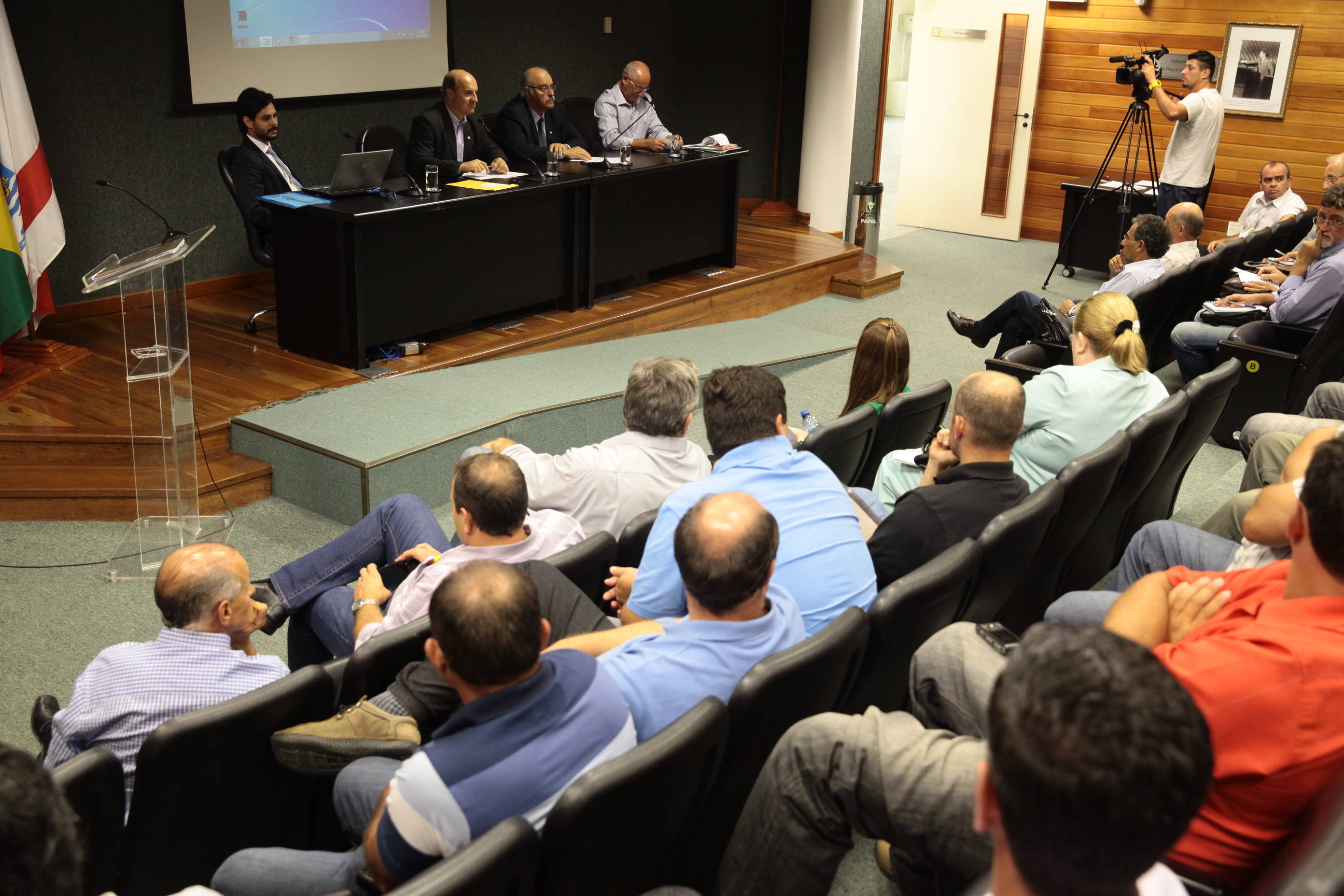 Reunião Ordinária da Câmara Setorial da Cadeia Produtiva do Arroz 2012/2014 e Cadeia Produtiva do Leite. Foto: Miriam Zomer