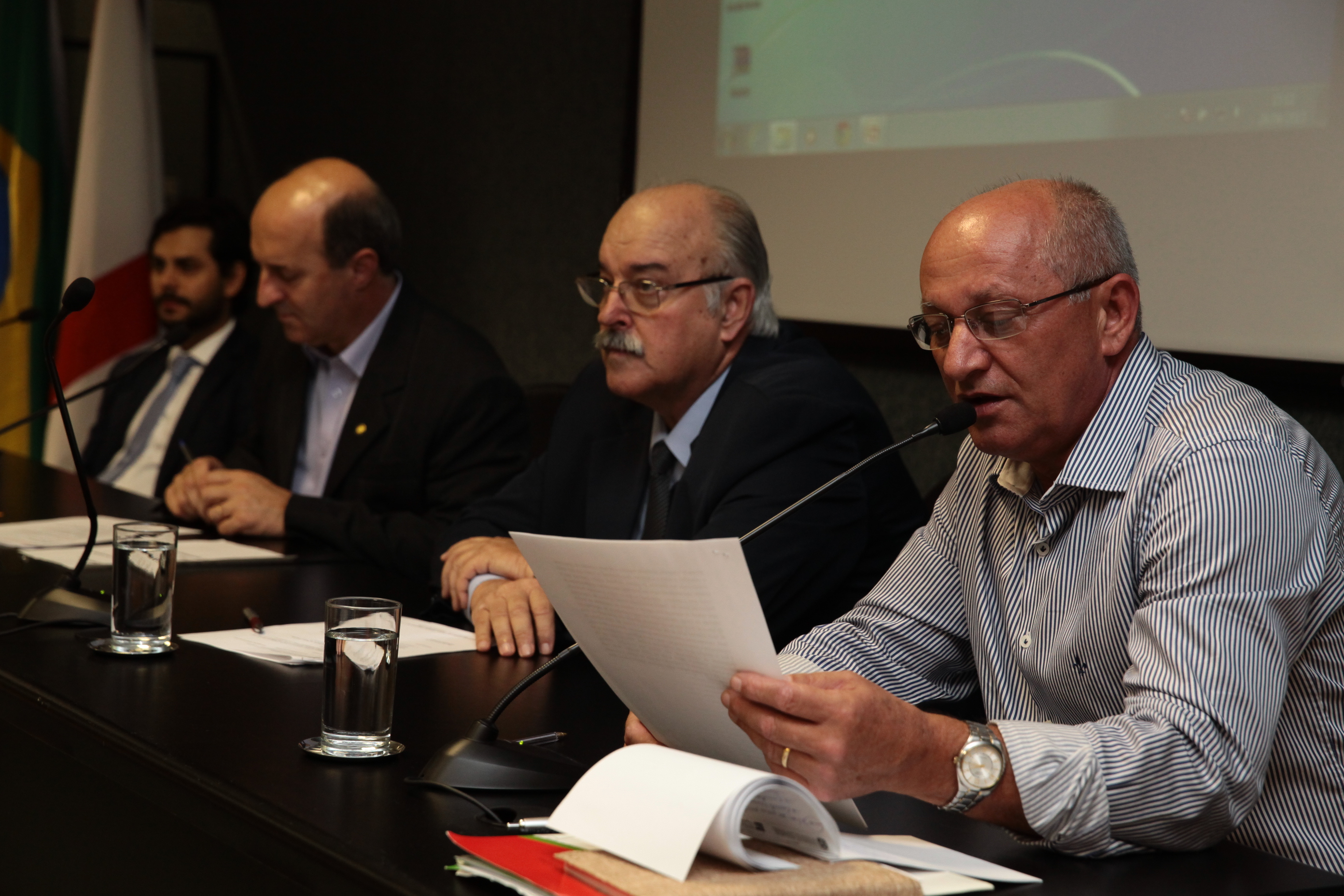 Reunião Ordinária da Câmara Setorial da Cadeia Produtiva do Arroz 2012/2014 e Cadeia Produtiva do Leite. Foto: Miriam Zomer