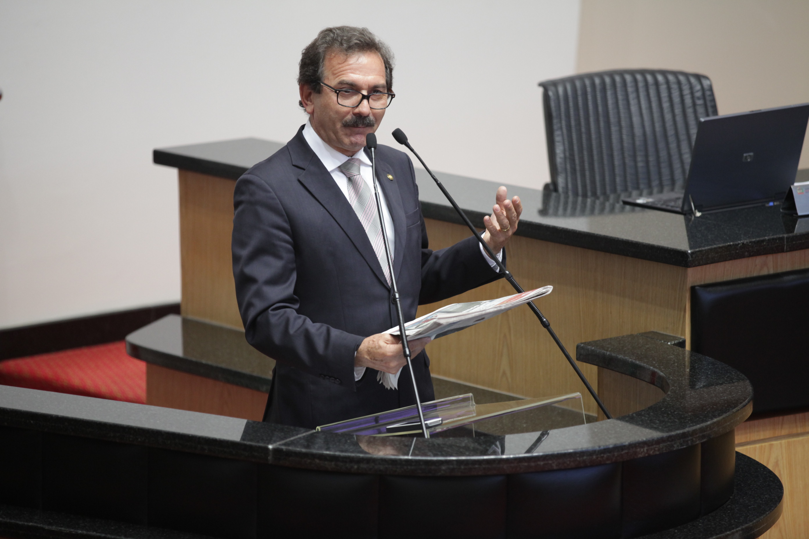 Sessão Ordinária - Plenário Osni Régis - Deputado: Serafim Venzon (PSDB) - Foto: Solon Soares