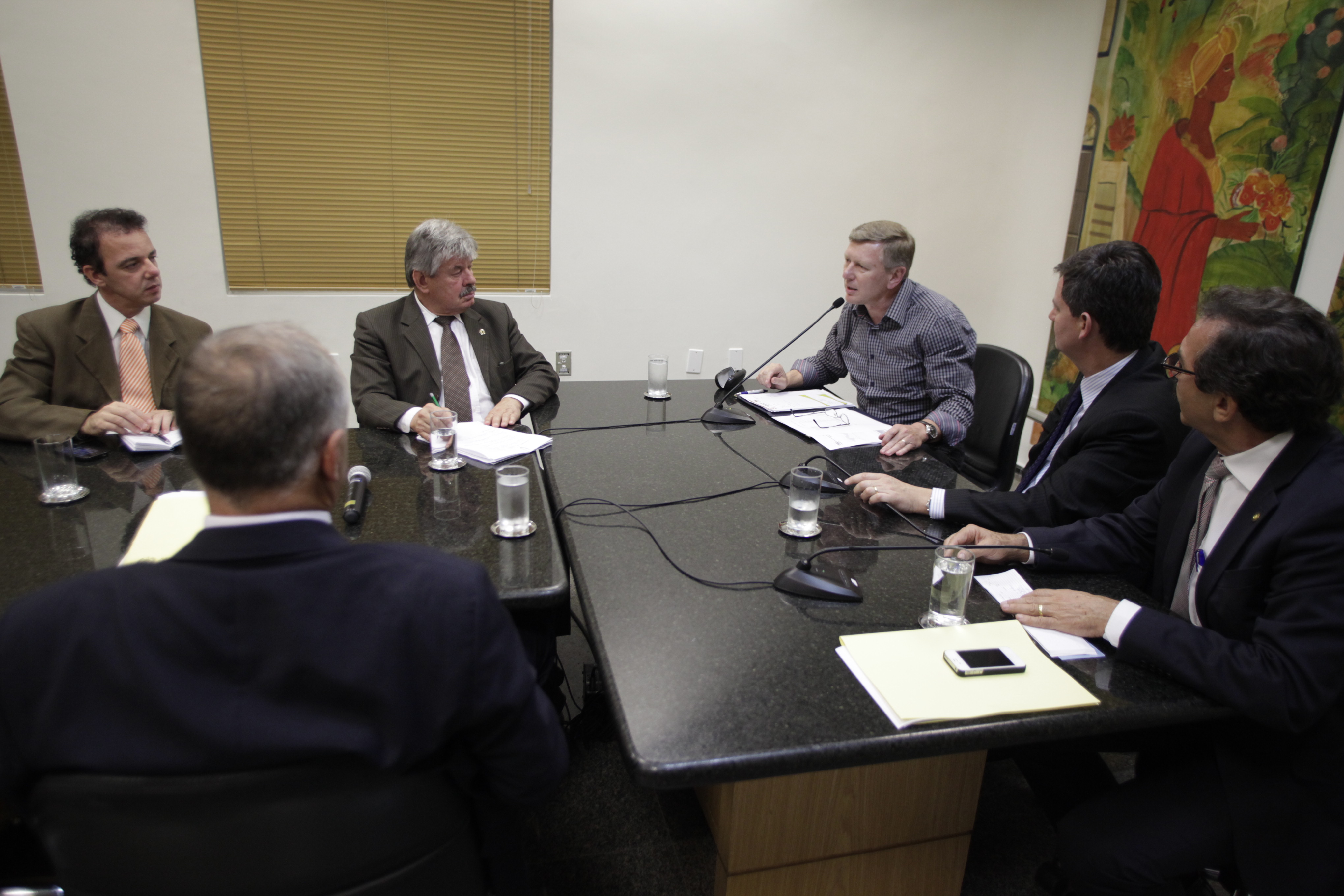 Reunião da Comissão de Proteção Civil. Foto: Carlos Kilian