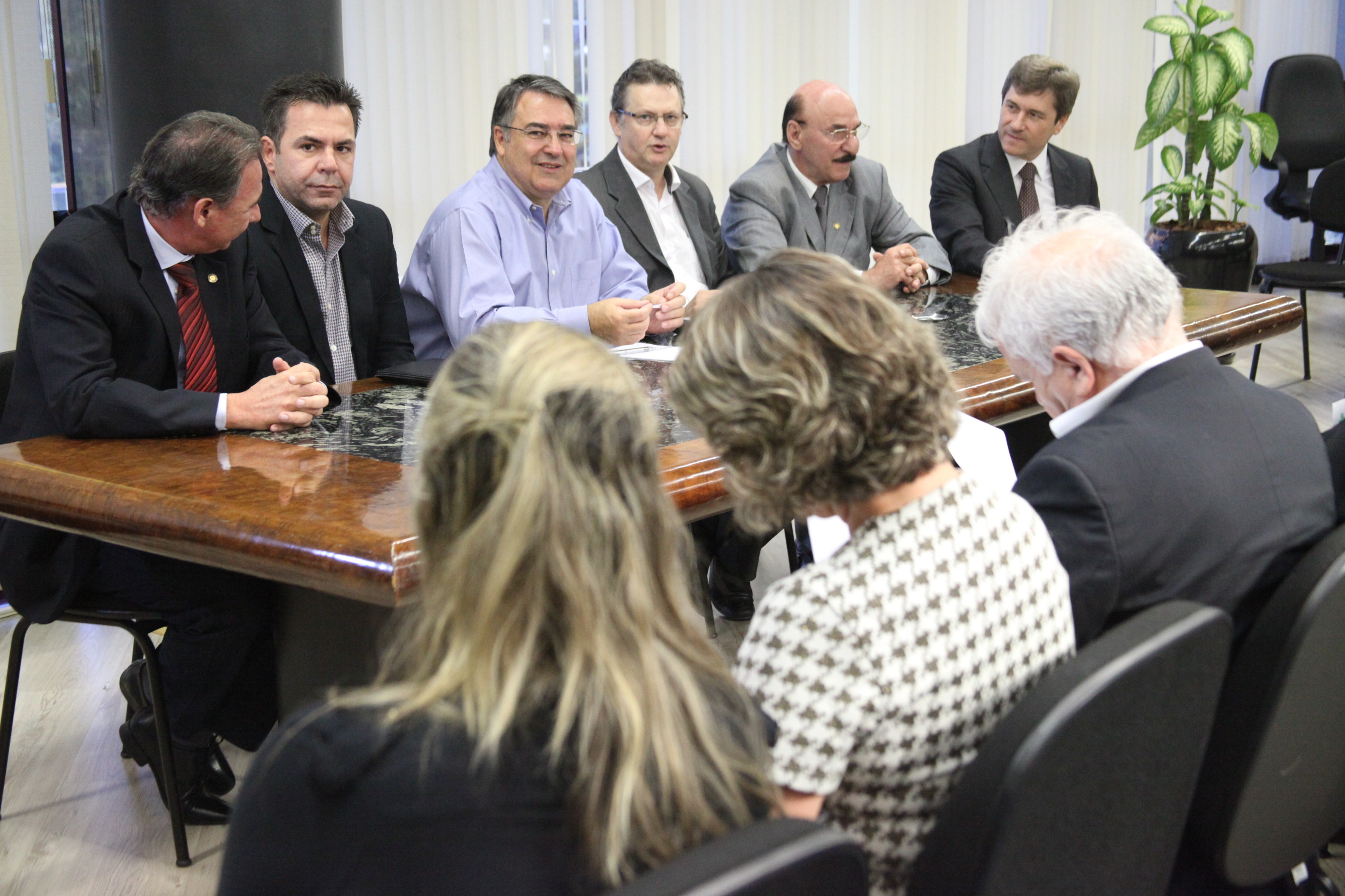 Reunião com o Governador no Centro Administrativo, sobre os problemas enfrentados pela fundação hospitalar São Donato. Foto: Fábio Queiroz